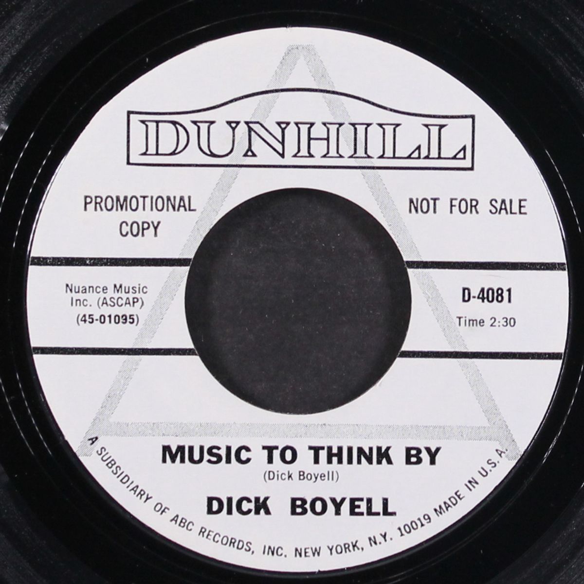 music to think by by DICK BOYELL
