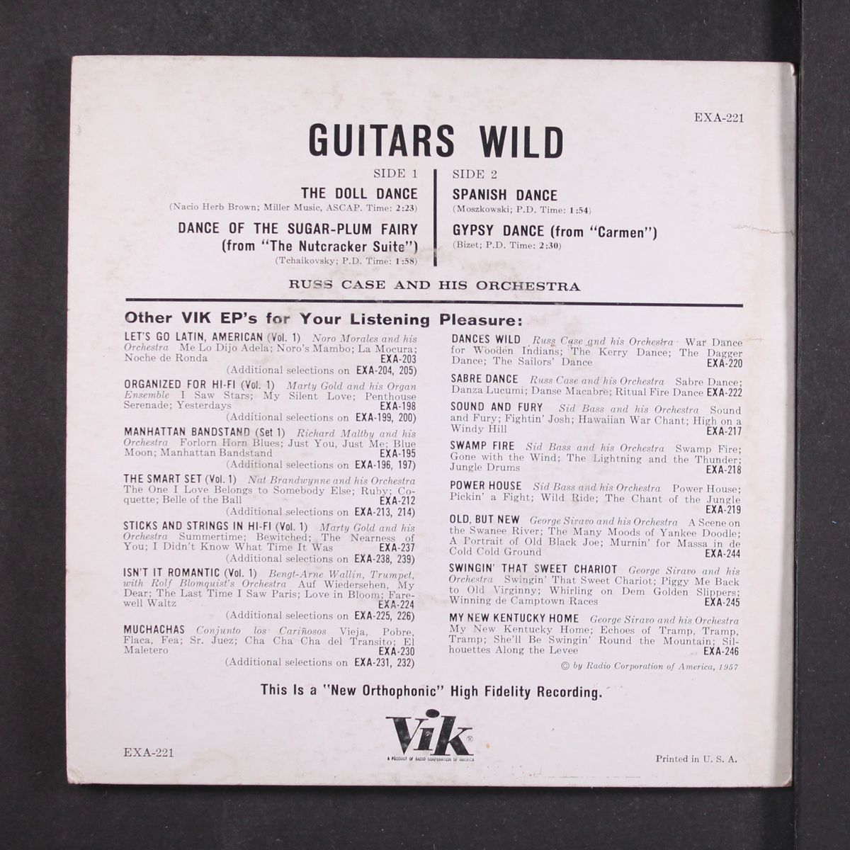 guitars wild by RUSS CASE