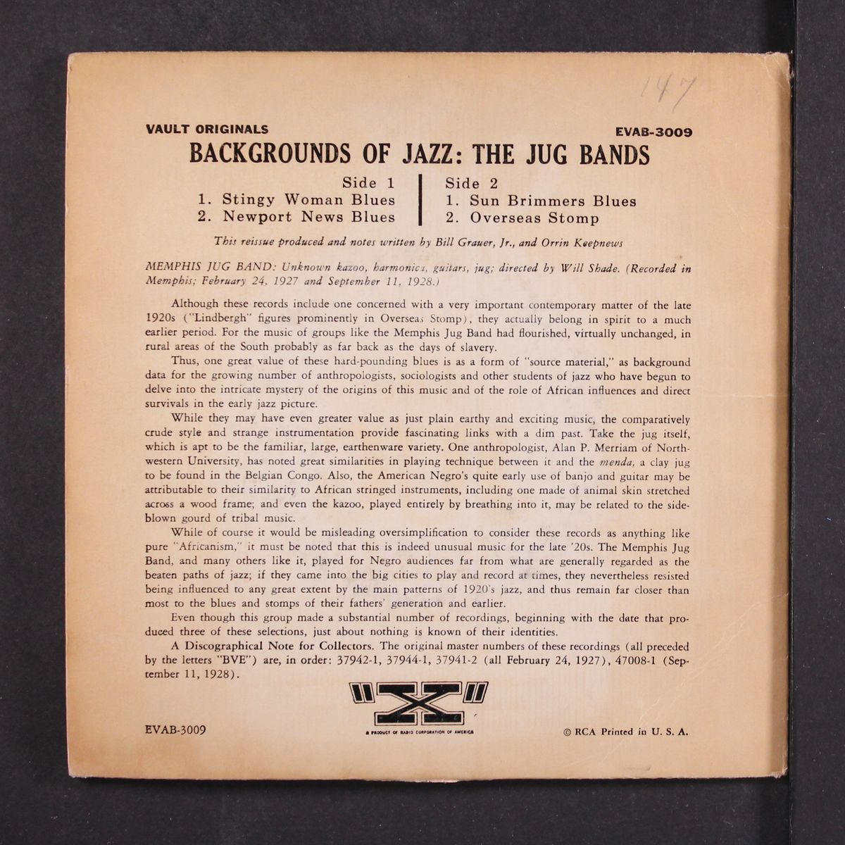 the jug bands by MEMPHIS JUG BAND