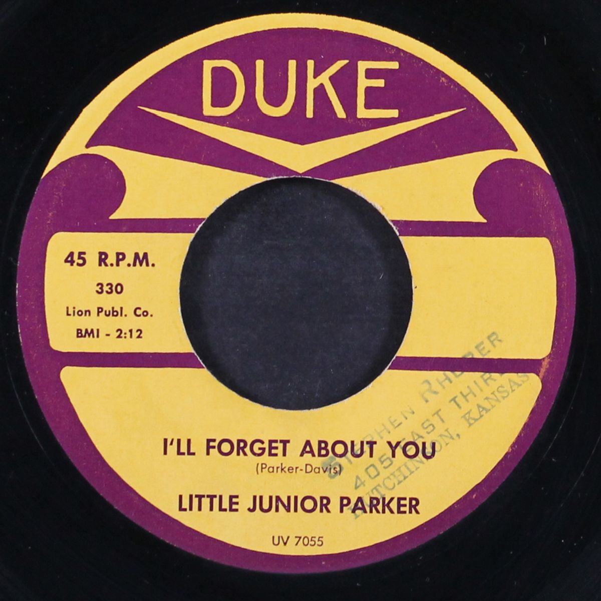 stand by me / i'll forget about you by JUNIOR PARKER