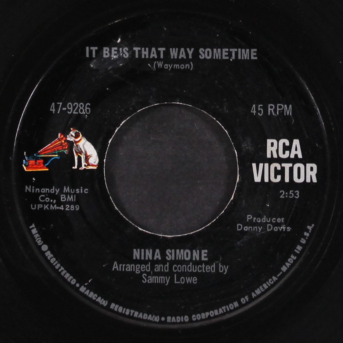 it be's that way sometime / (you'll) go to hell by NINA SIMONE