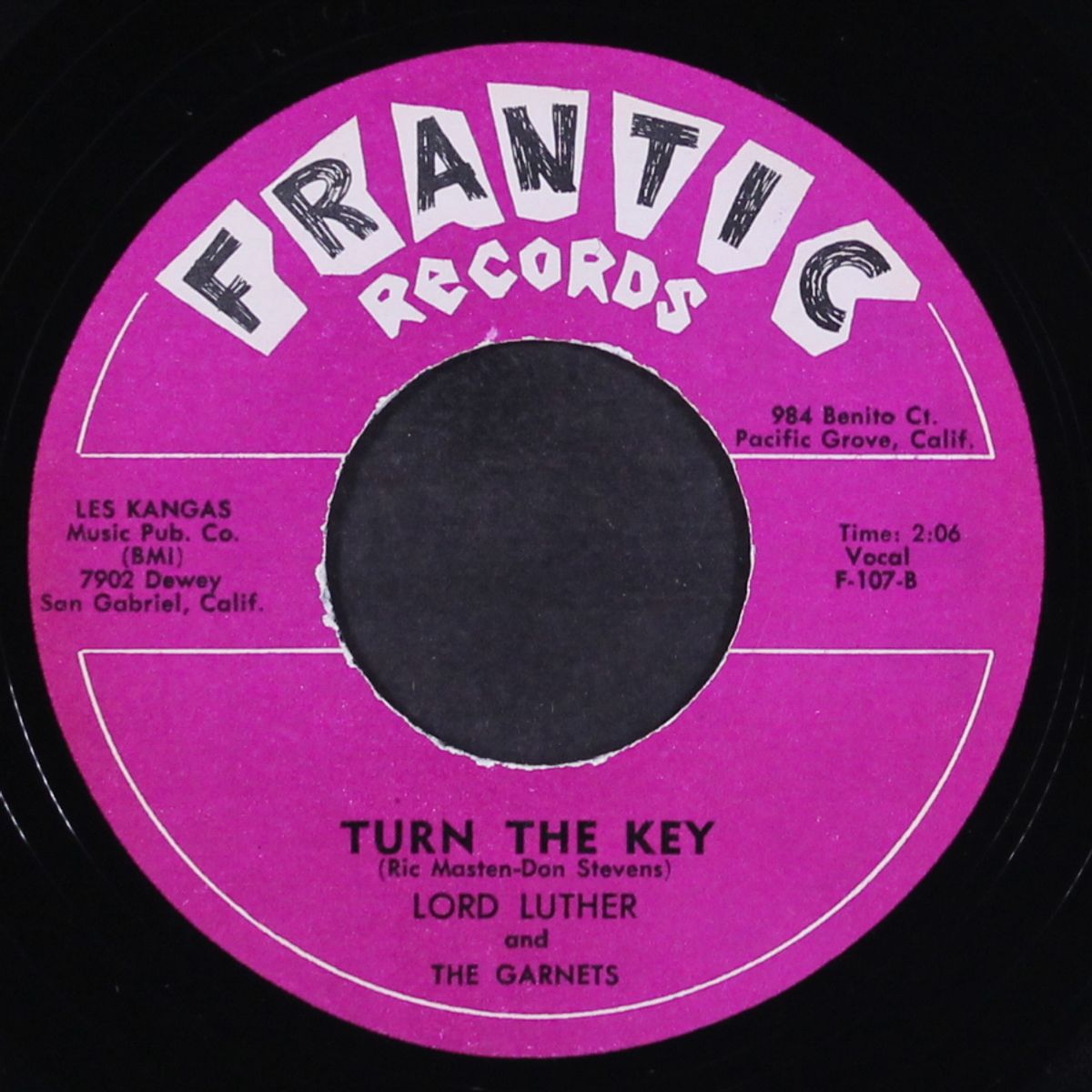 teenage creature / turn the key by LORD LUTHER