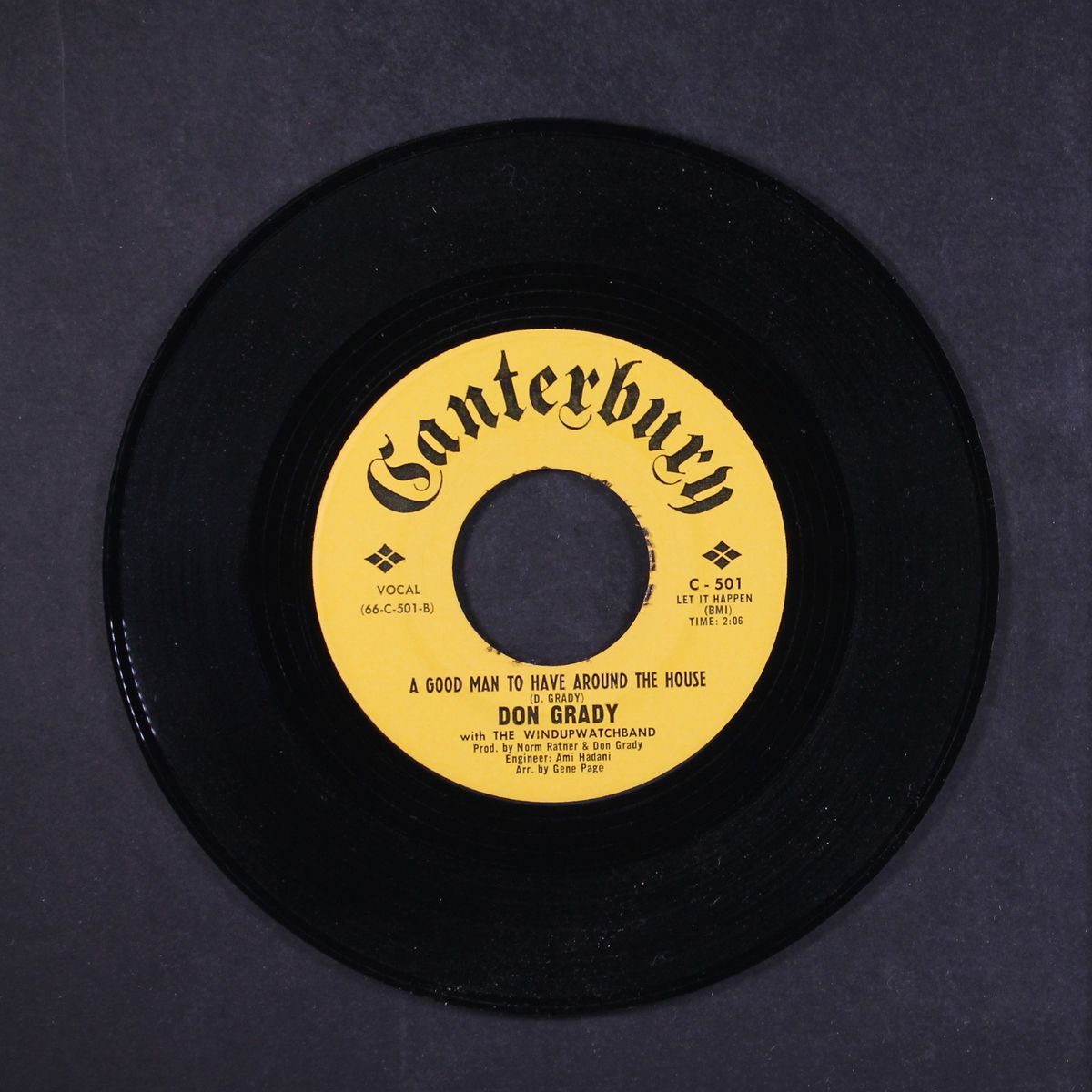 the children of st. monica / a good man to have around the house by DON GRADY
