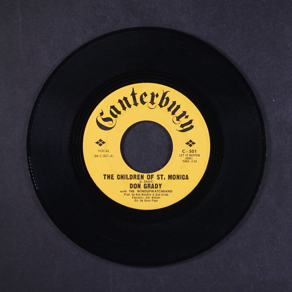 the children of st. monica / a good man to have around the house by DON GRADY
