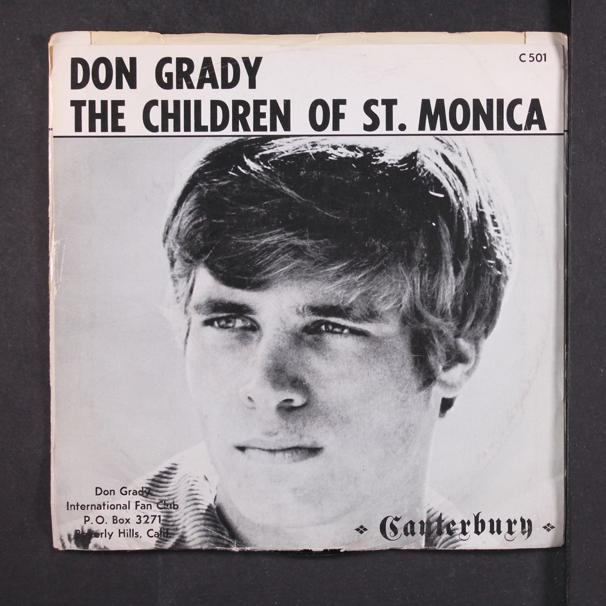 the children of st. monica / a good man to have around the house by DON GRADY