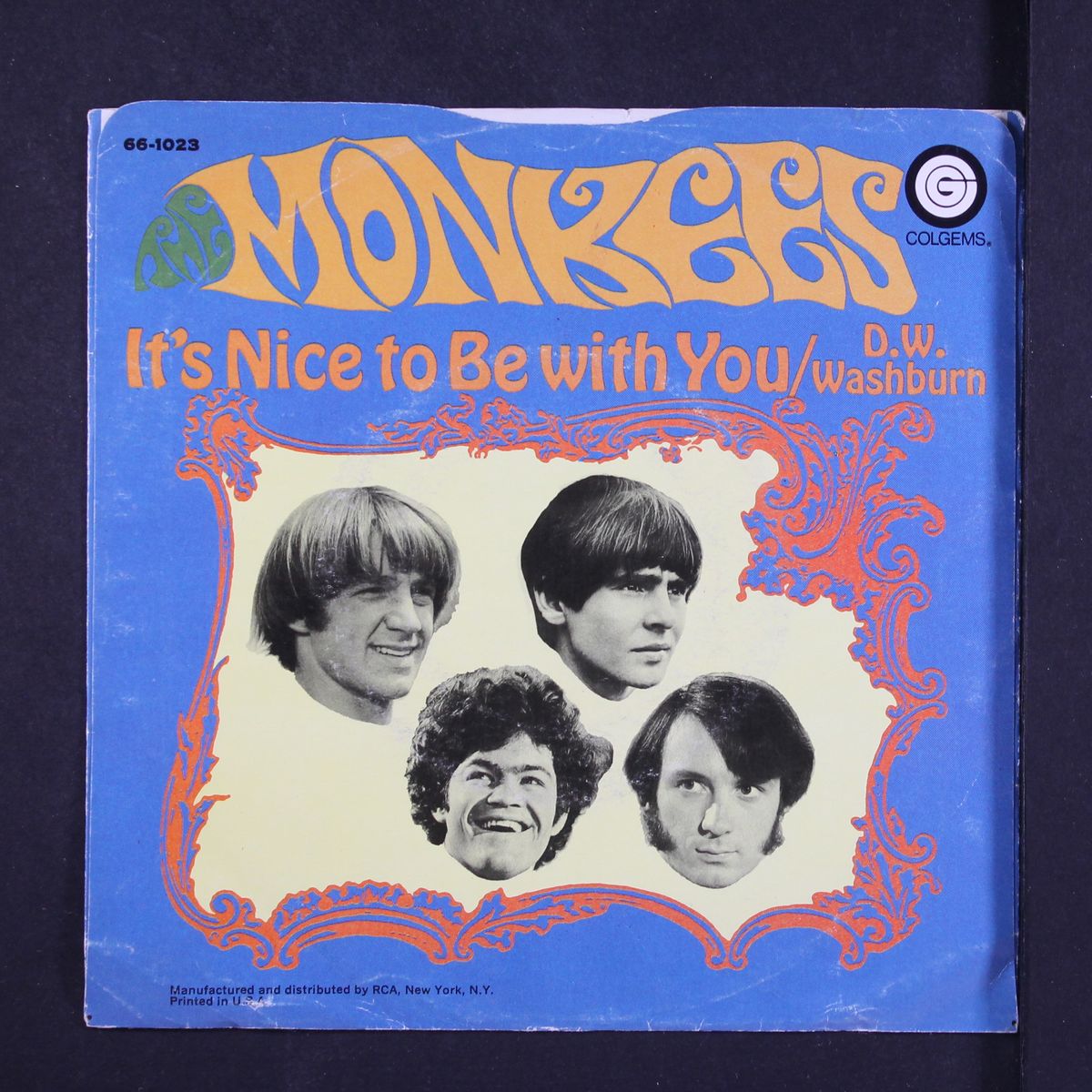 d.w. washburn / it's nice to be with you by MONKEES