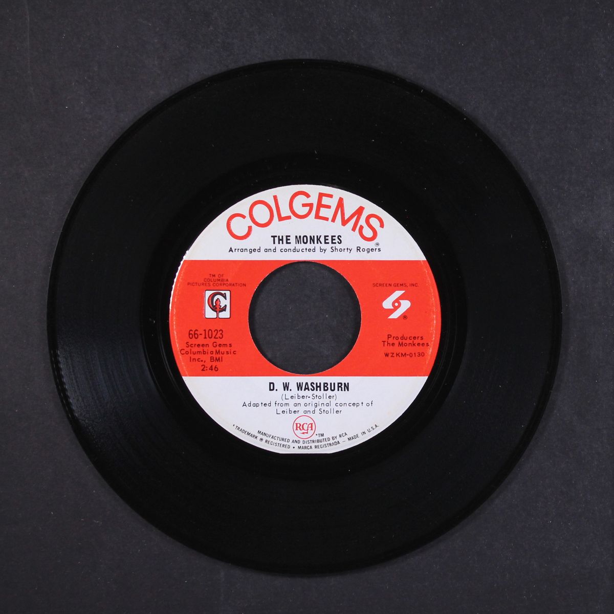 d.w. washburn / it's nice to be with you by MONKEES
