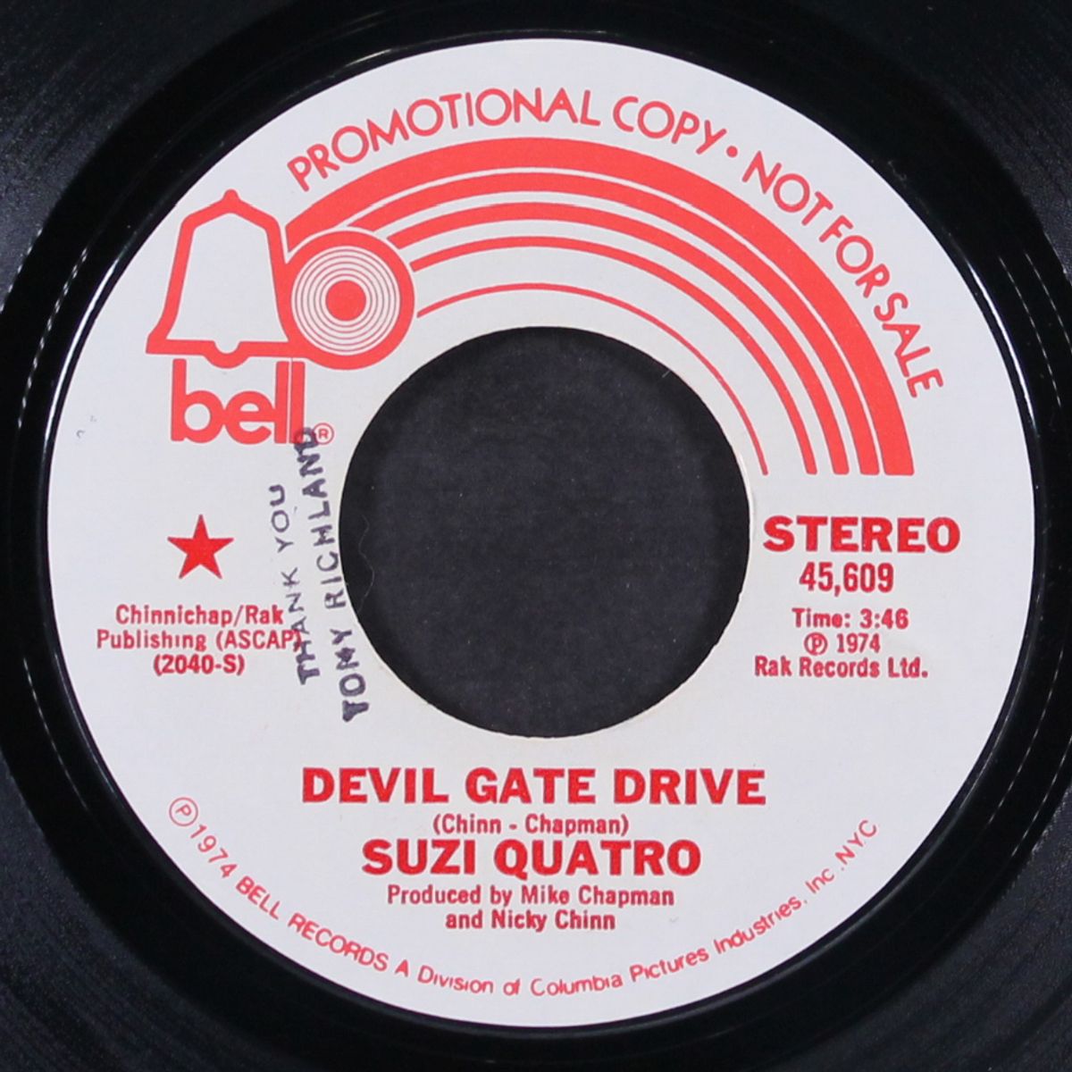 devil gate drive / mono by SUZI QUATRO