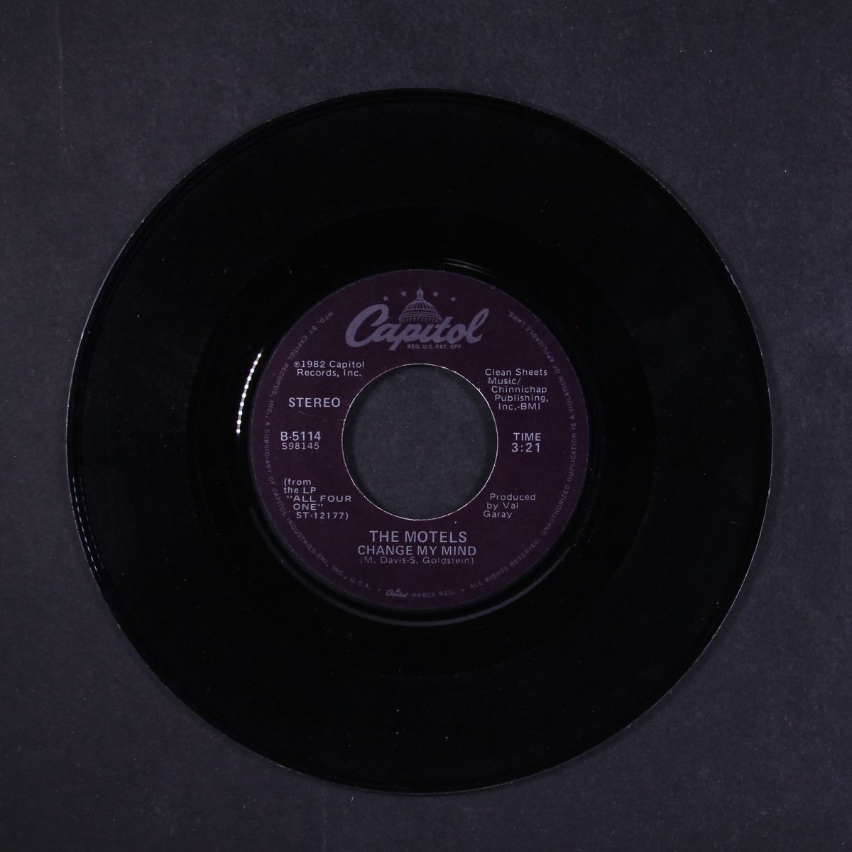 only the lonely / change my mind by MOTELS