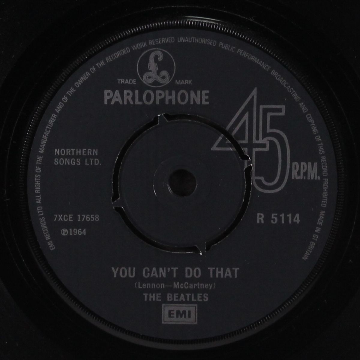 can't buy me love / you can't do that by BEATLES