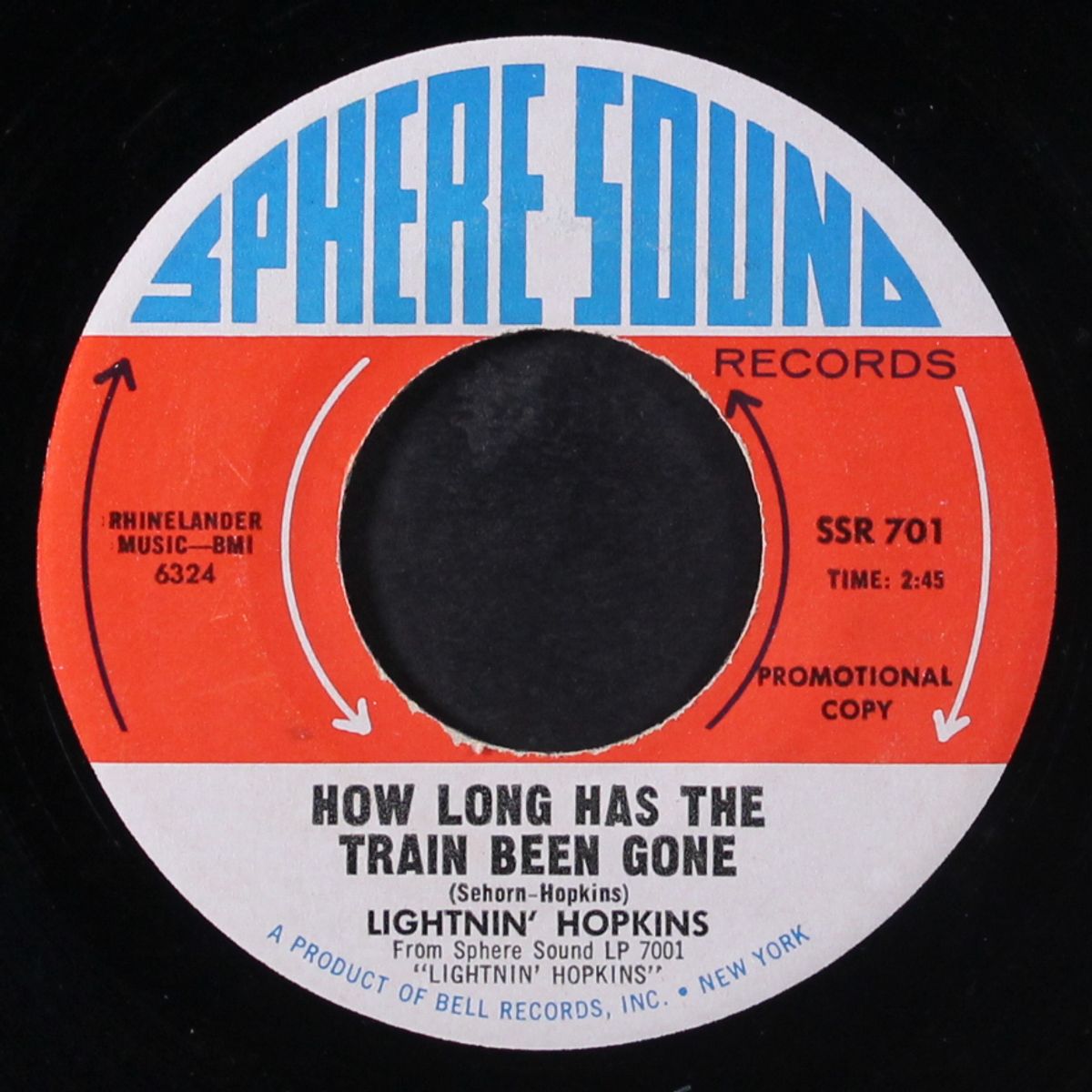how long has the train been gone / have you ever loved a woman by LIGHTNIN HOPKINS