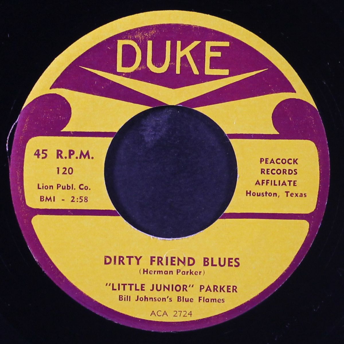 can't understand / dirty friend blues by LITTLE JUNIOR PARKER