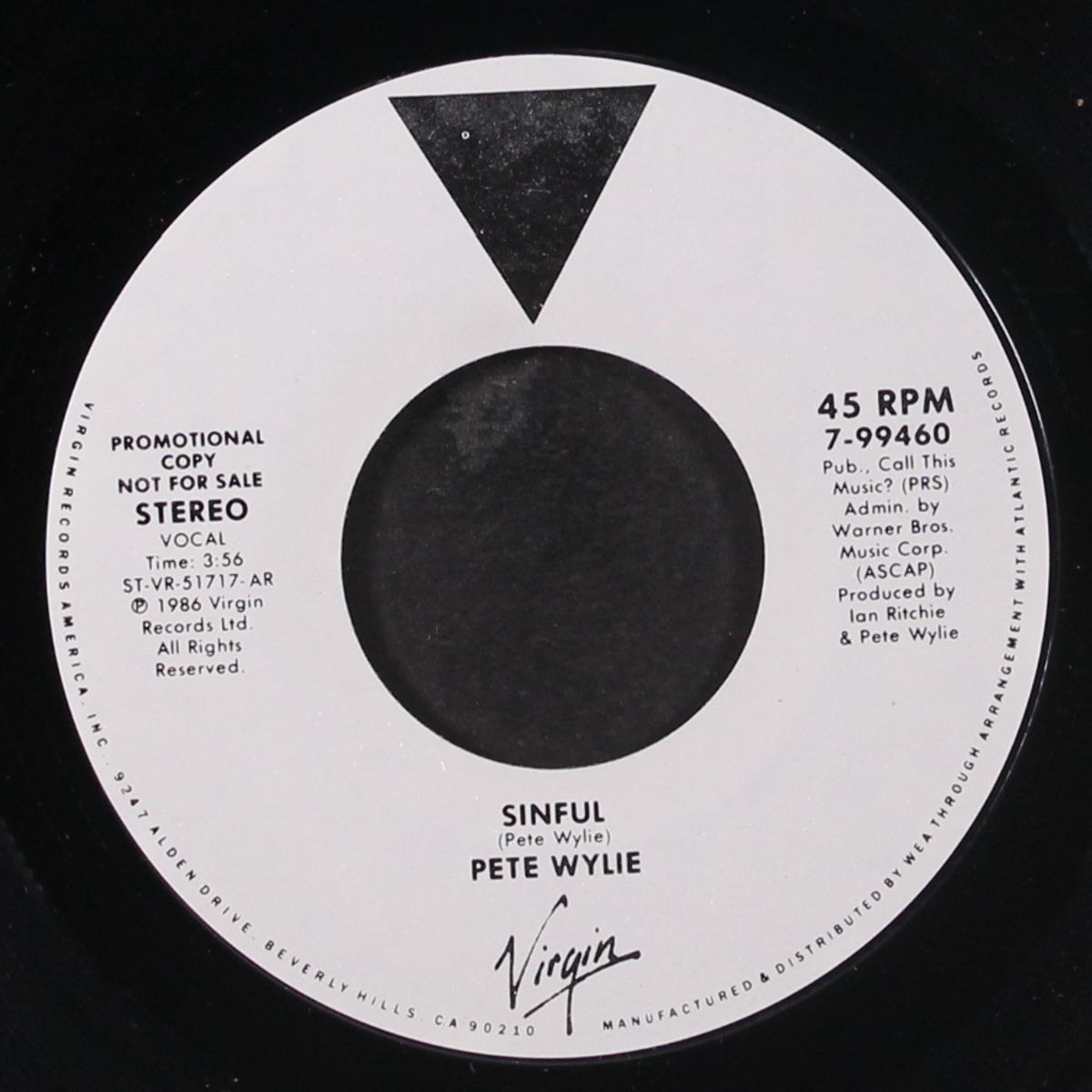 sinful by PETE WYLIE