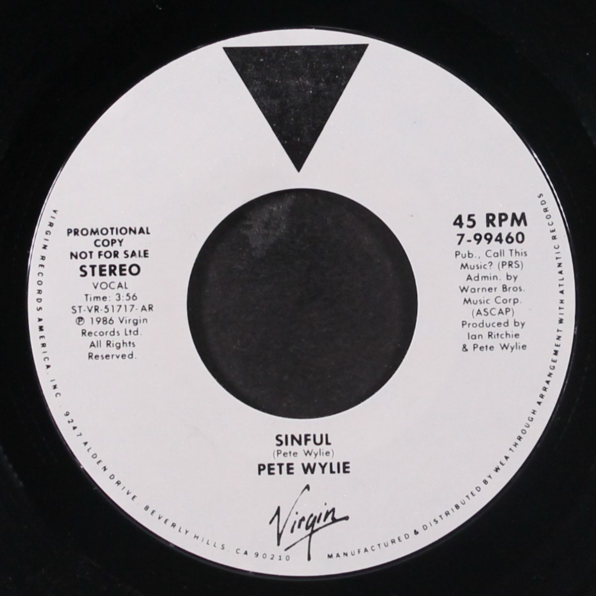 sinful by PETE WYLIE