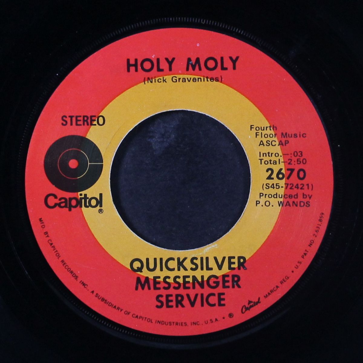 holy moly by QUICKSILVER MESSENGER SERVICE