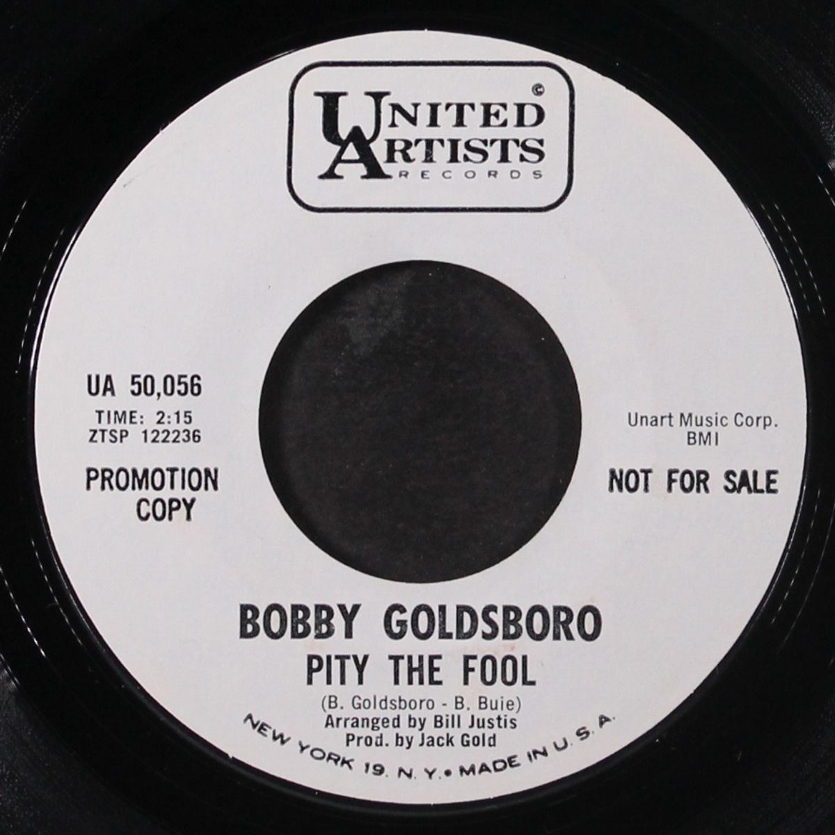 it hurts me by BOBBY GOLDSBORO