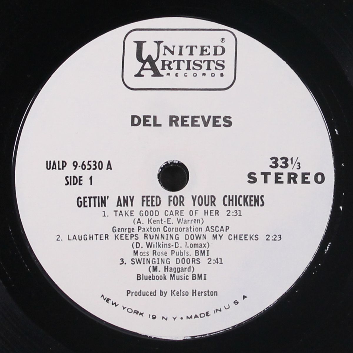 gettin' any feed for your chickens by DEL REEVES