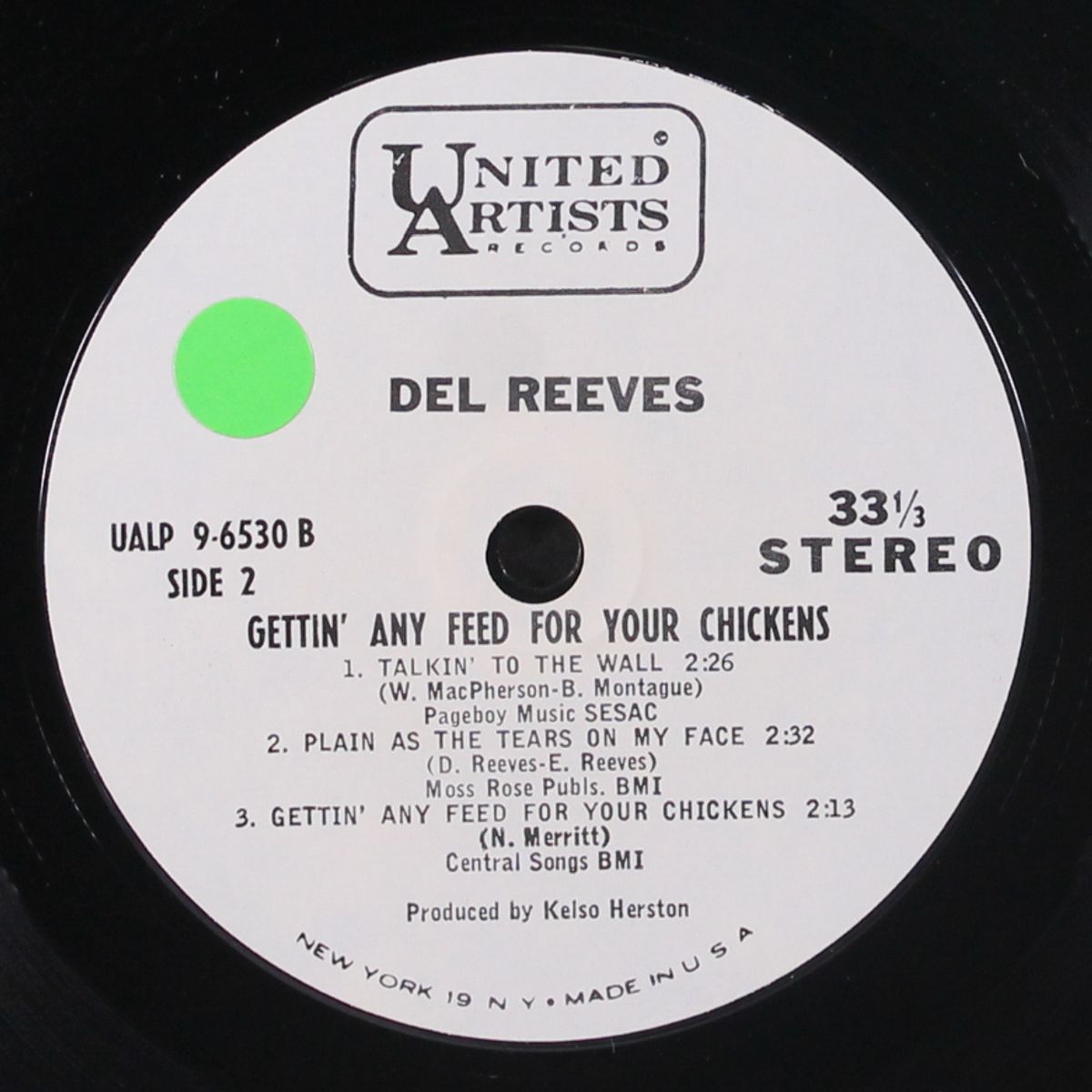 gettin' any feed for your chickens by DEL REEVES