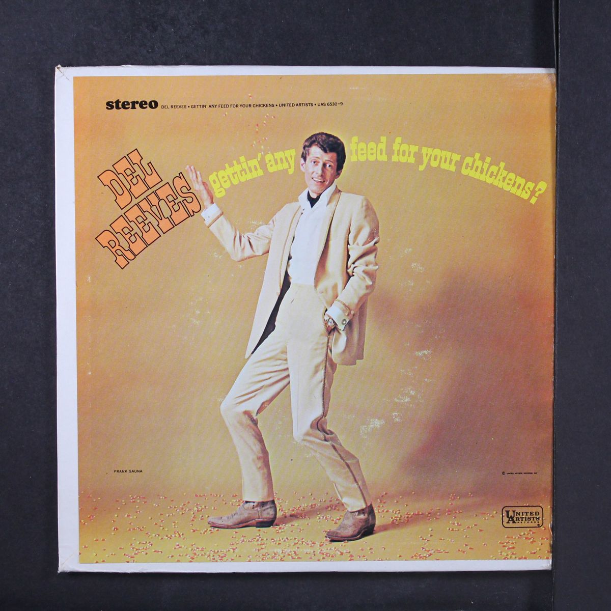 gettin' any feed for your chickens by DEL REEVES