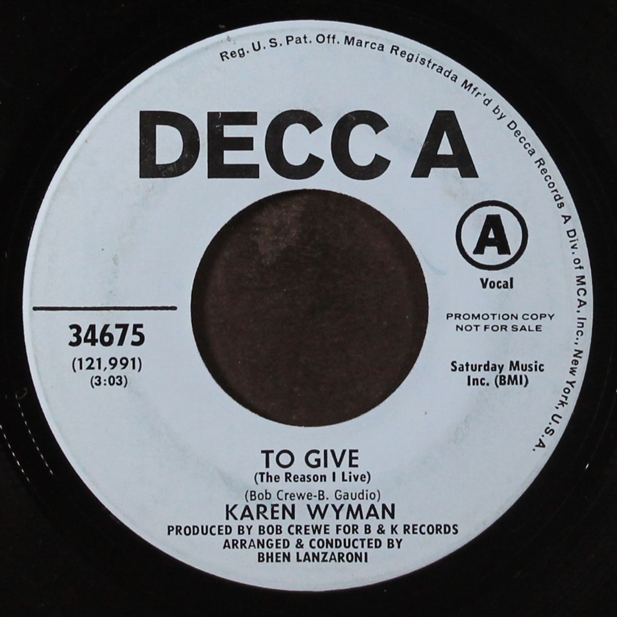 to give by KAREN WYMAN
