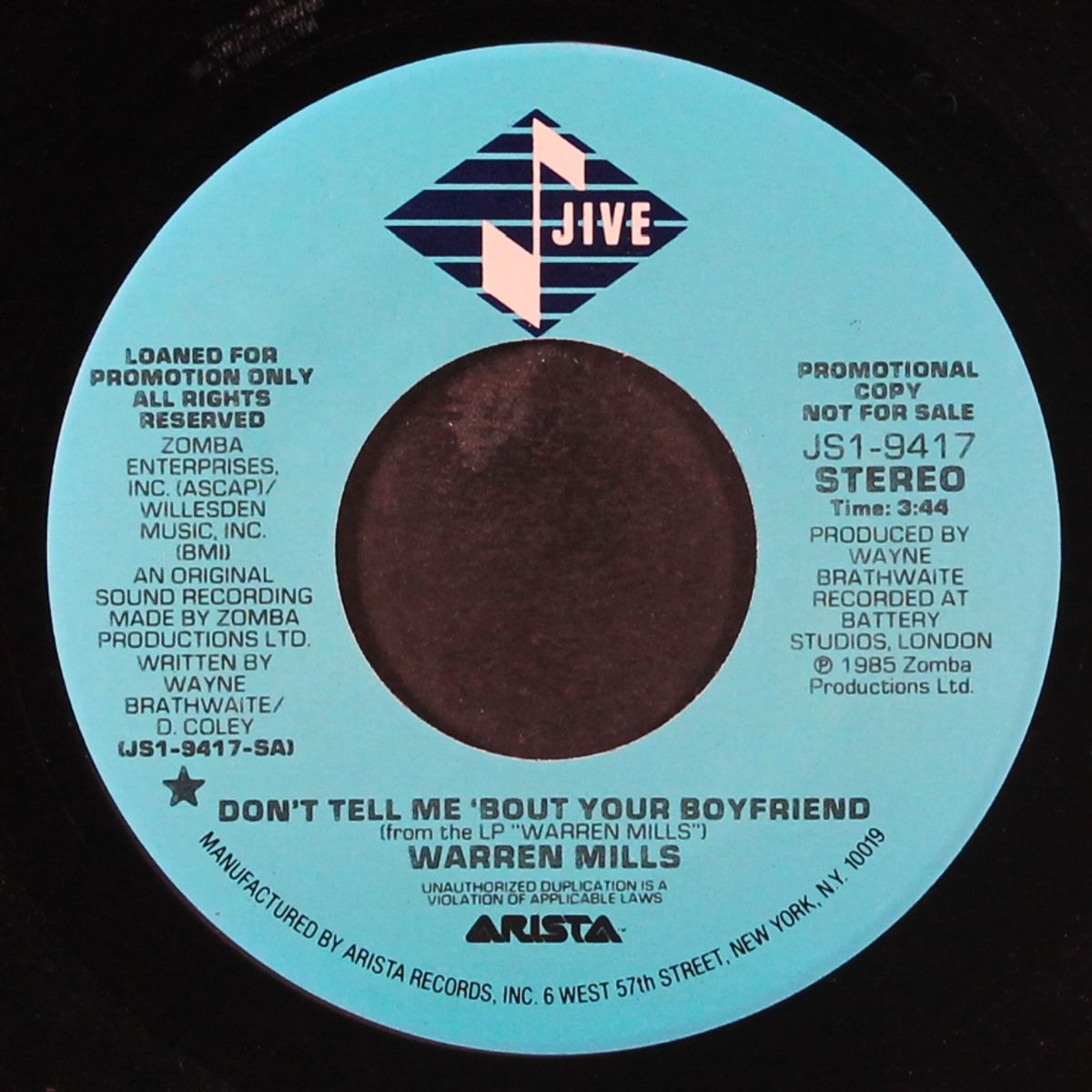 don't tell me about your boyfriend by WARREN MILLS