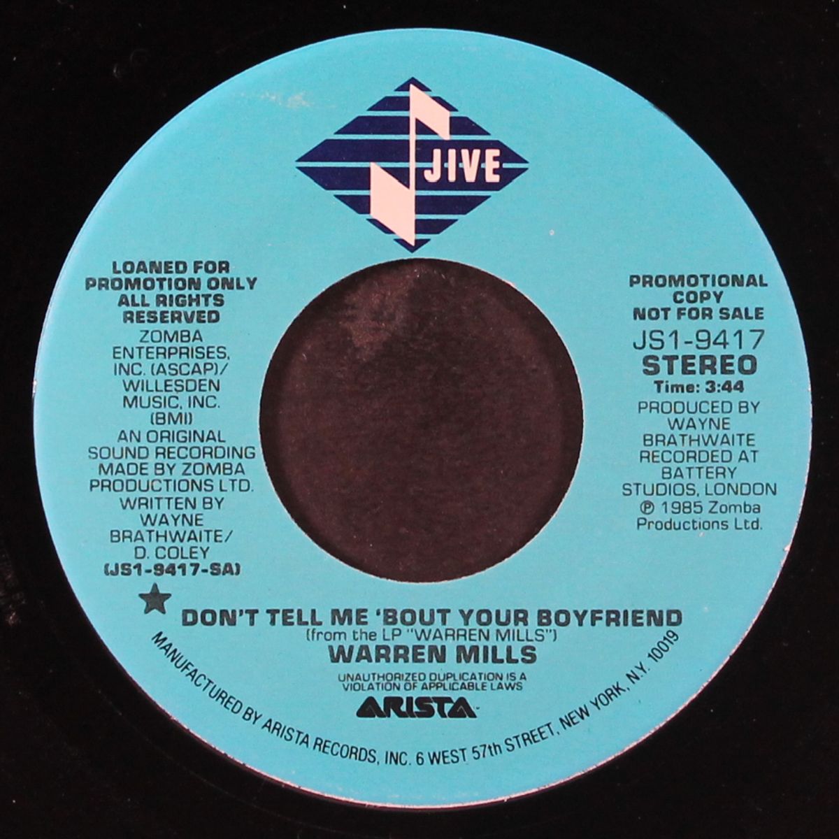 don't tell me about your boyfriend by WARREN MILLS