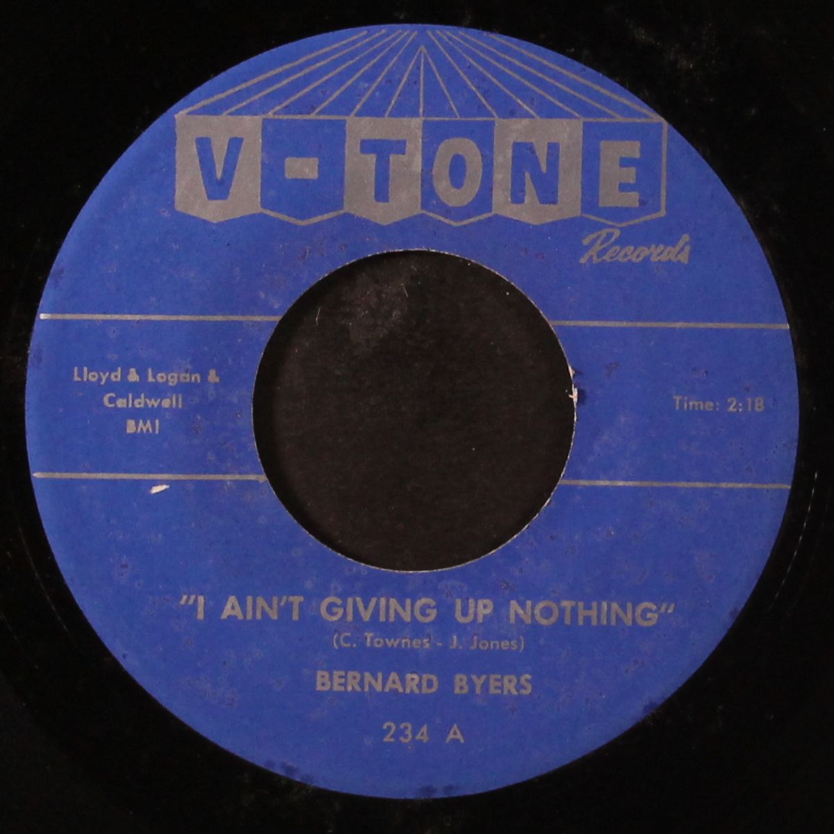 i ain't giving up nothing / please be true by BERNARD BYERS