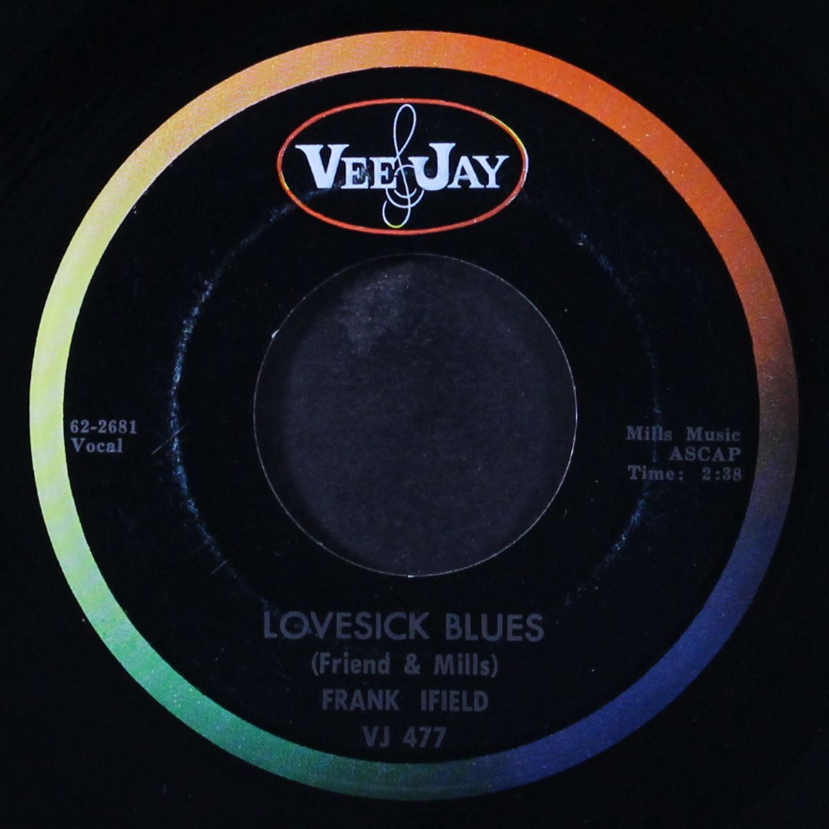 lovesick blues / anytime by FRANK IFIELD