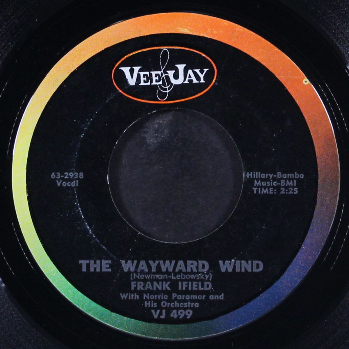 the wayward wind by FRANK IFIELD