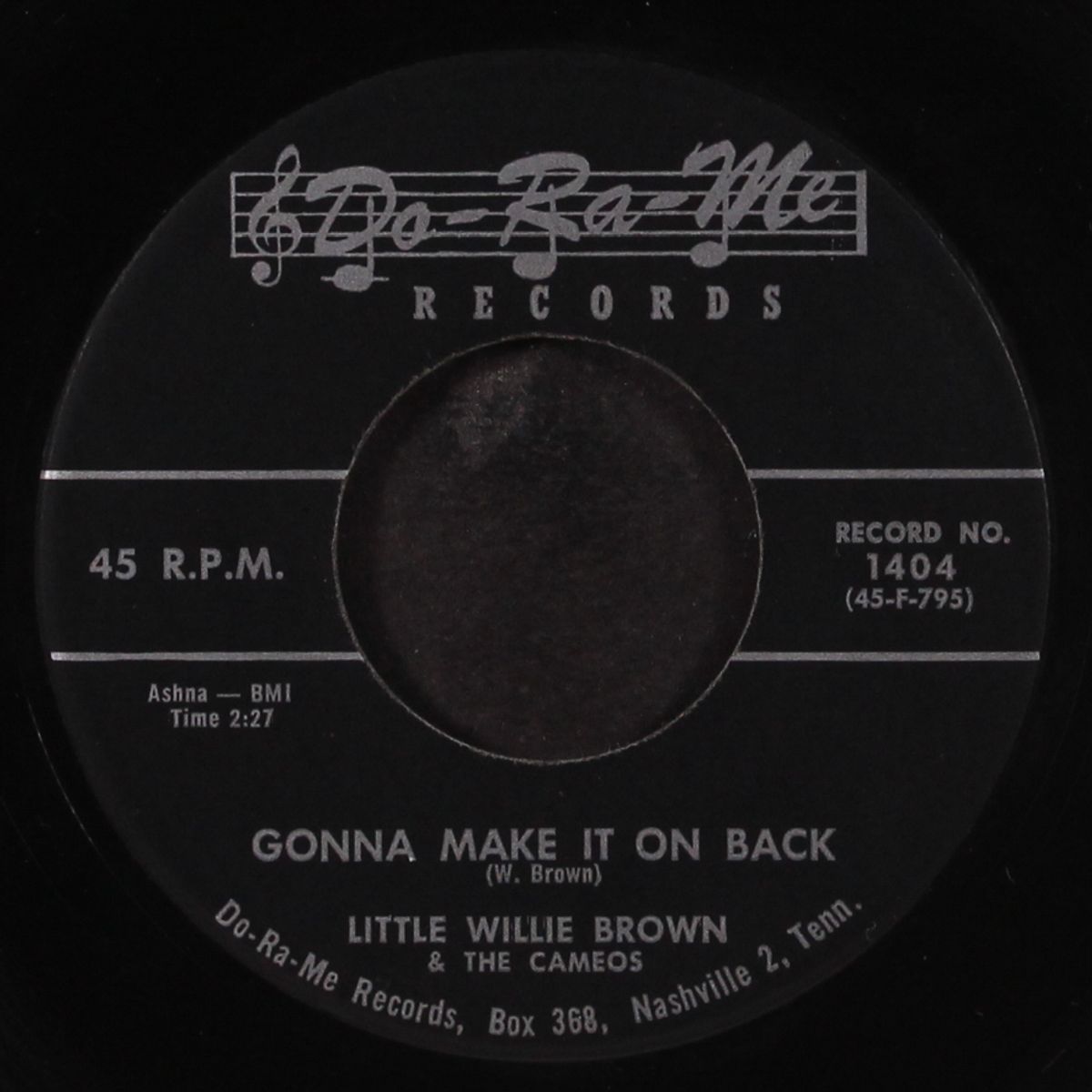 cut it out / gonna make it on back by LITTLE WILLIE BROWN