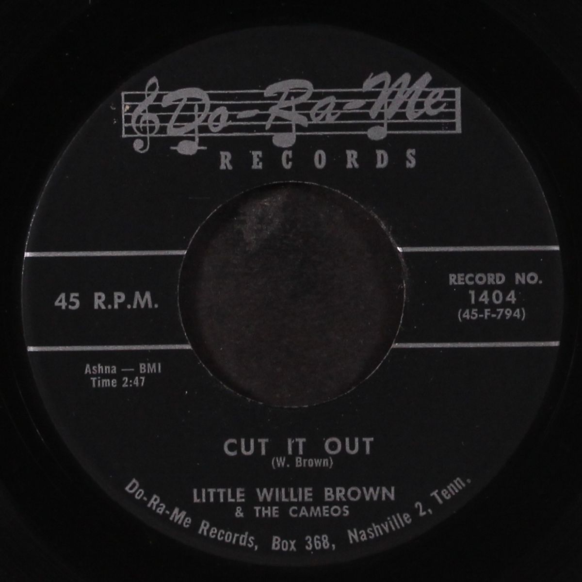 cut it out / gonna make it on back by LITTLE WILLIE BROWN
