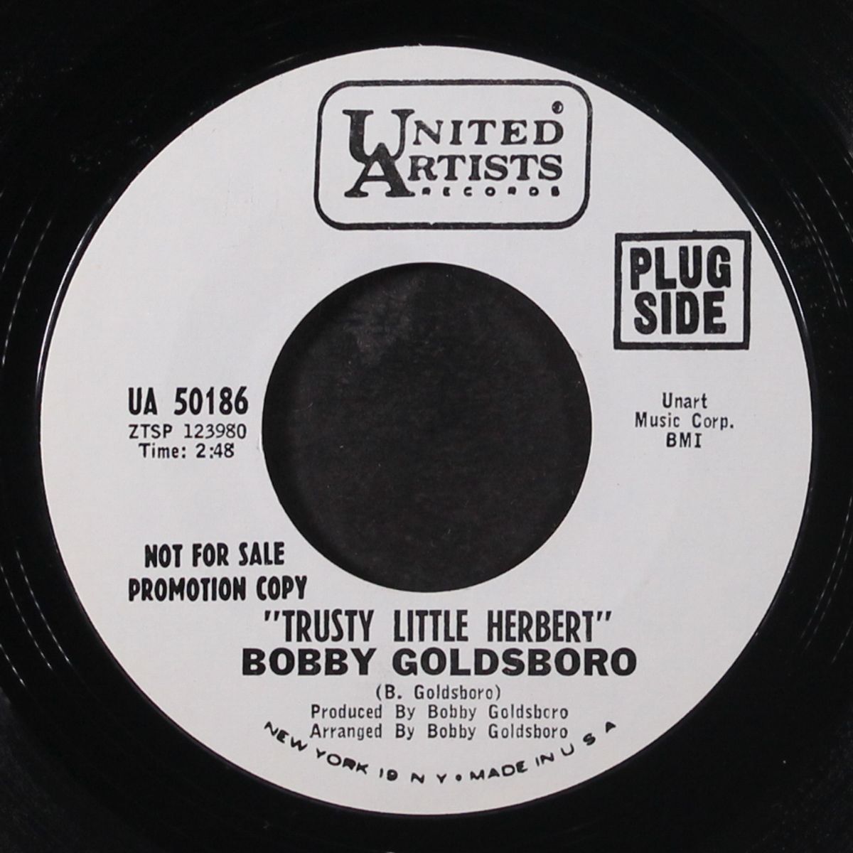 trusty little herbert / same by BOBBY GOLDSBORO