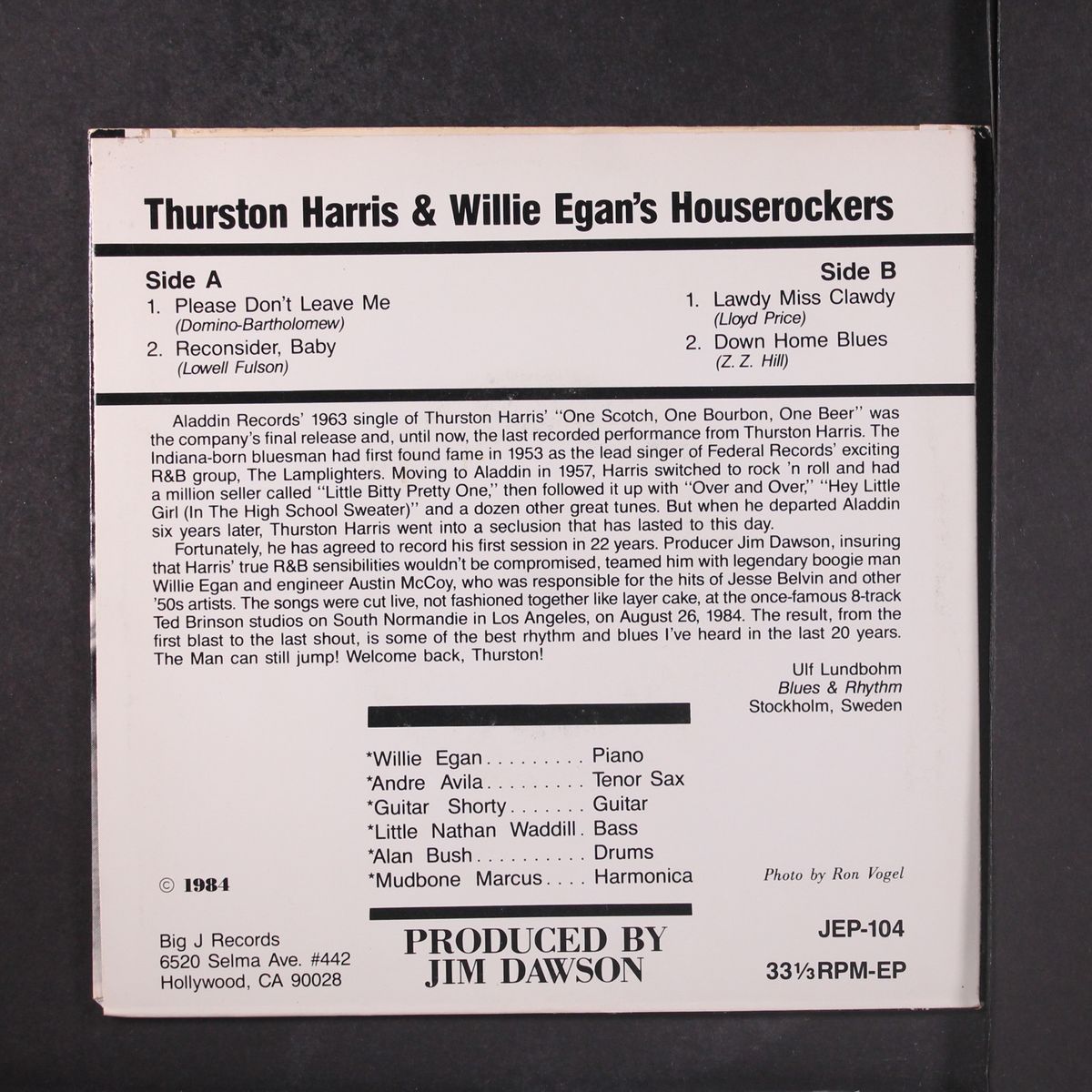 down home blues by THURSTON HARRIS