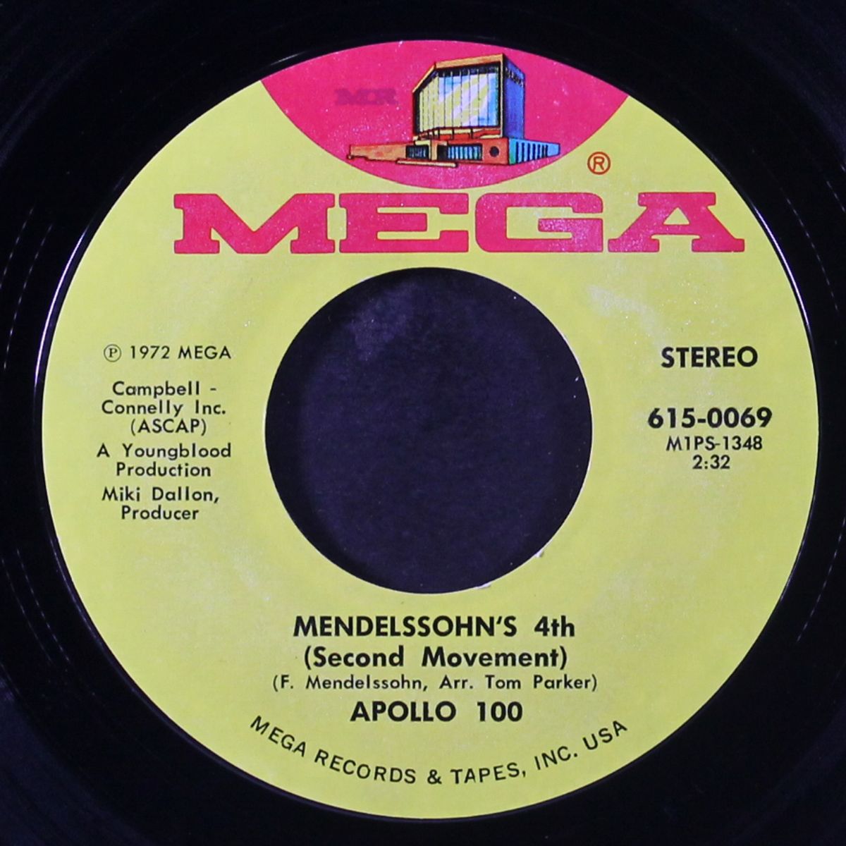 mendelssohn's 4th (second movement) / reach for the sky by APOLLO 100