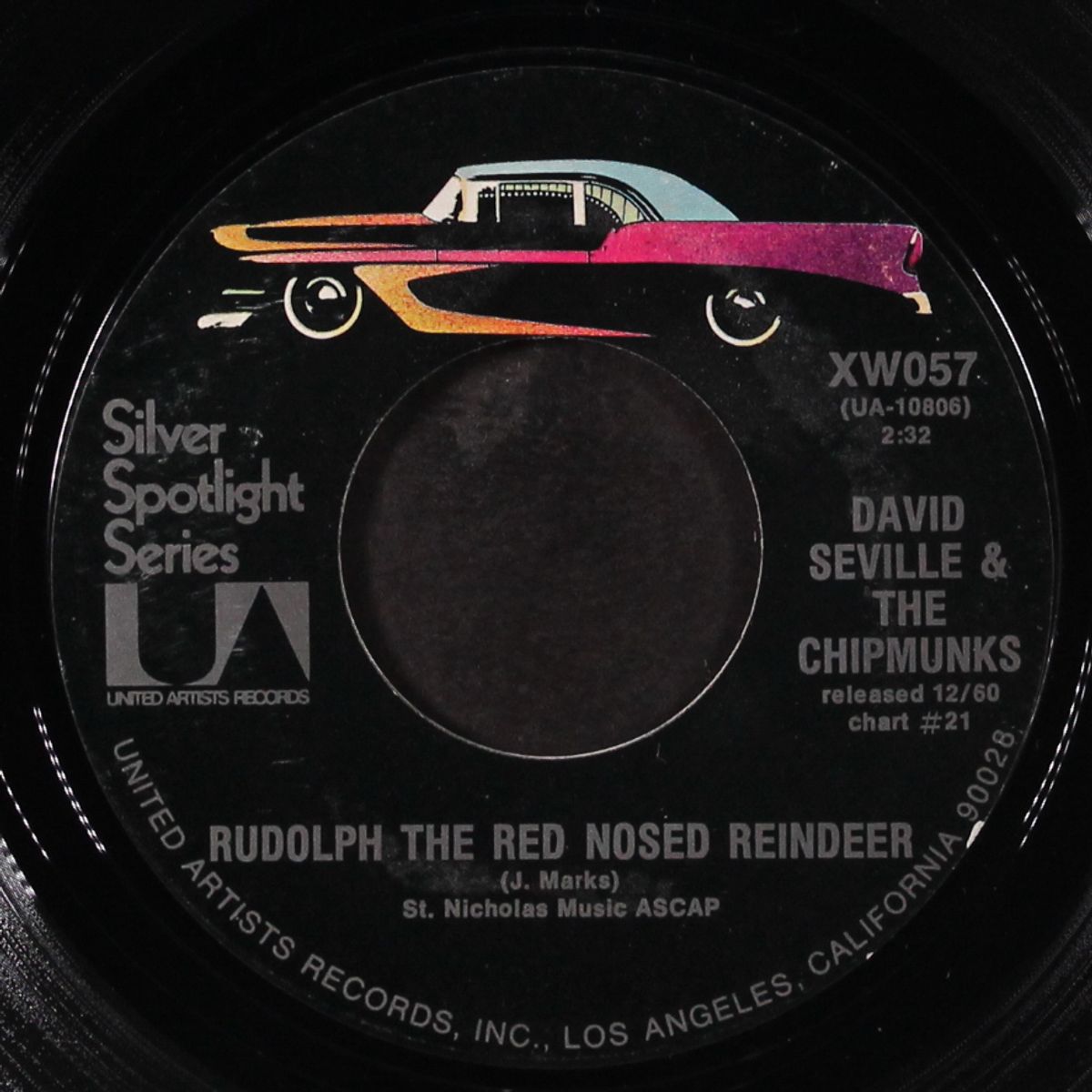rudolph the red nosed reindeer by DAVID SEVILLE & CHIPMUNKS