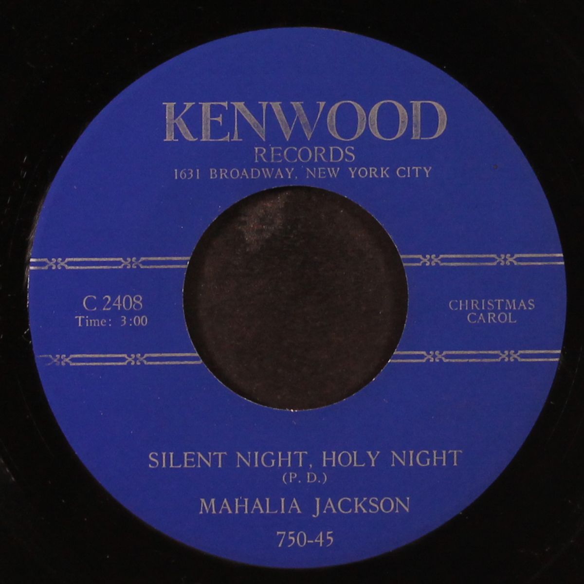 silent night, holy night / lord's prayer by MAHALIA JACKSON