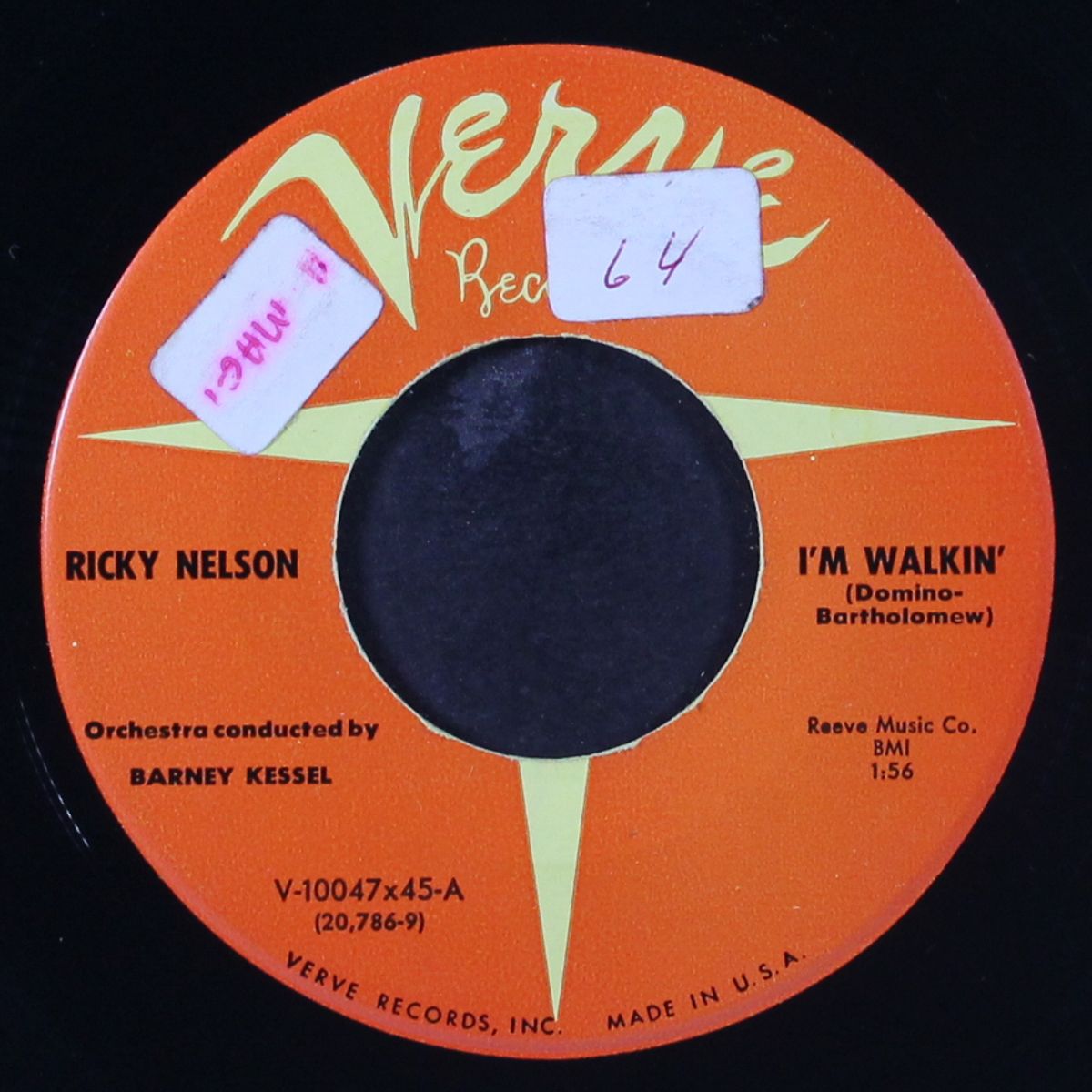 i'm walkin' / a teenager's romance by RICKY NELSON