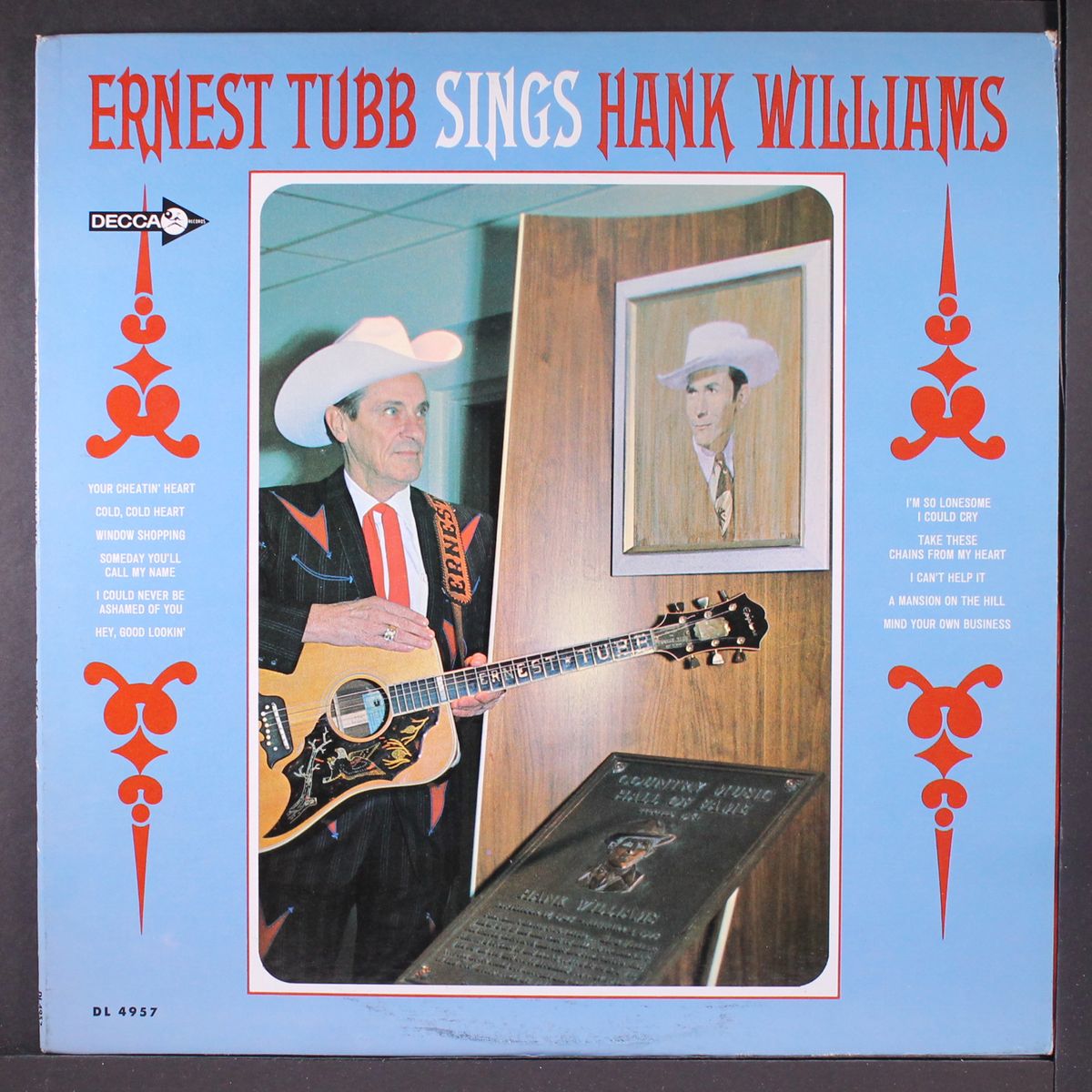 sings hank williams by ERNEST TUBB