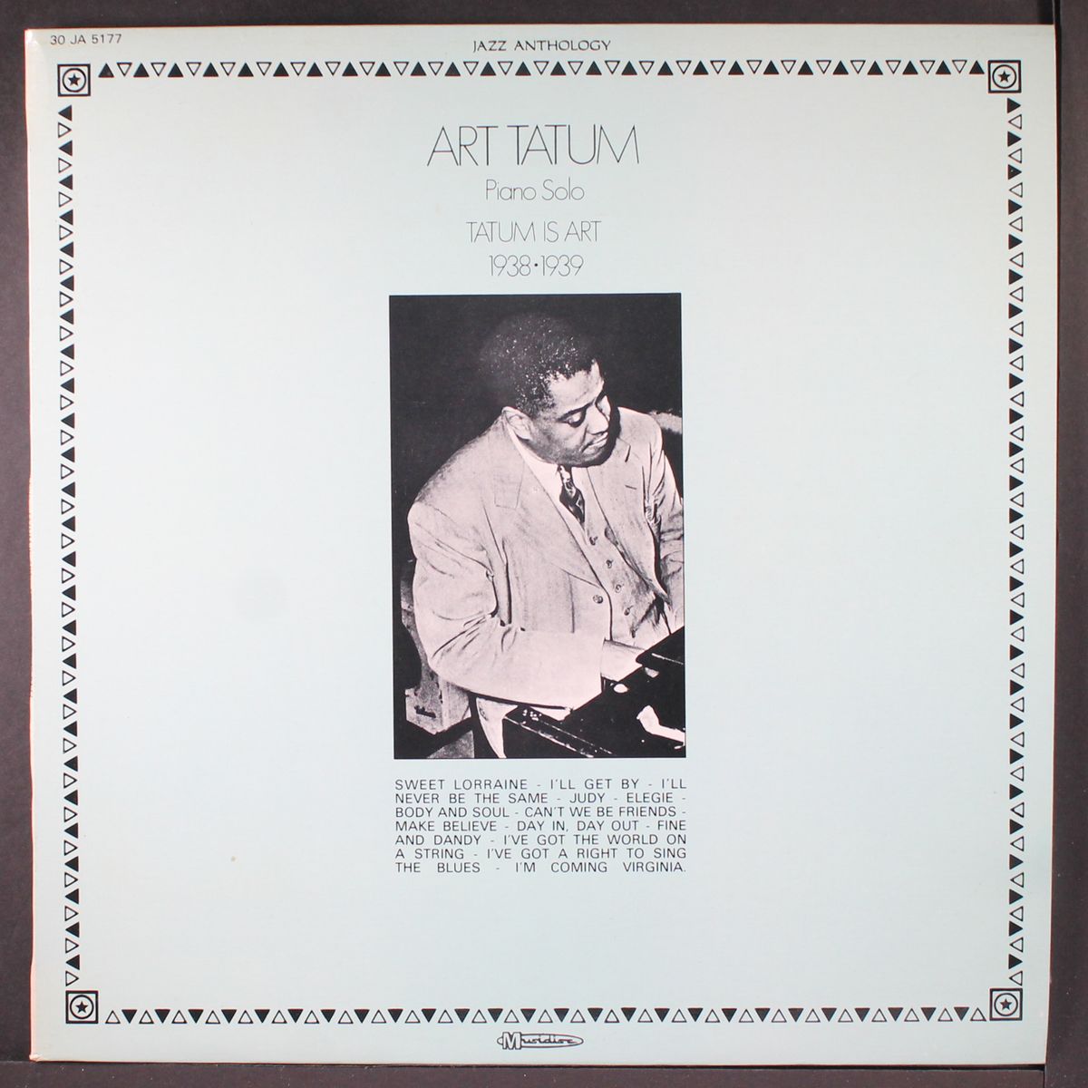 tatum is art 1938-1939 by ART TATUM