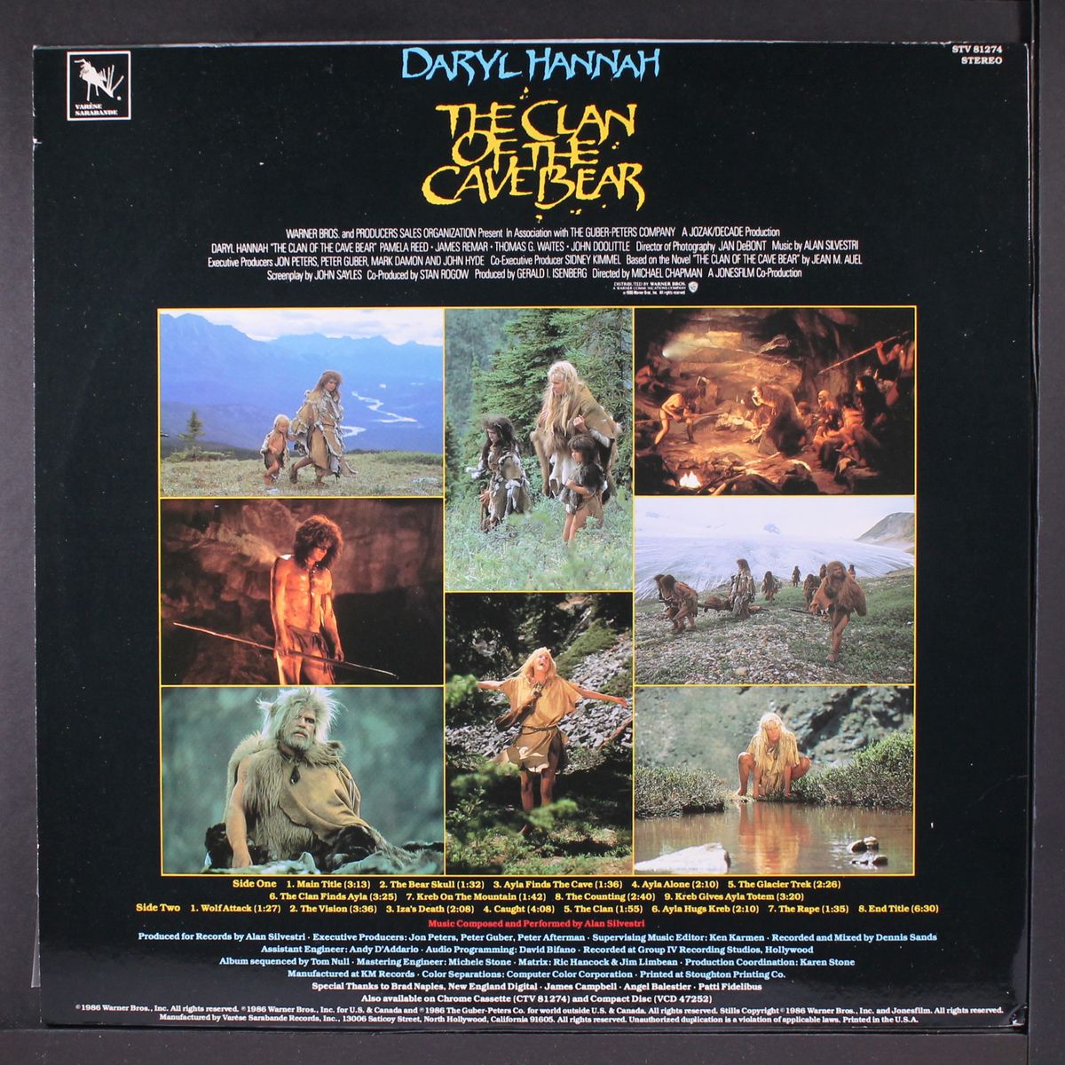 the clan of the cave bear by SOUNDTRACK