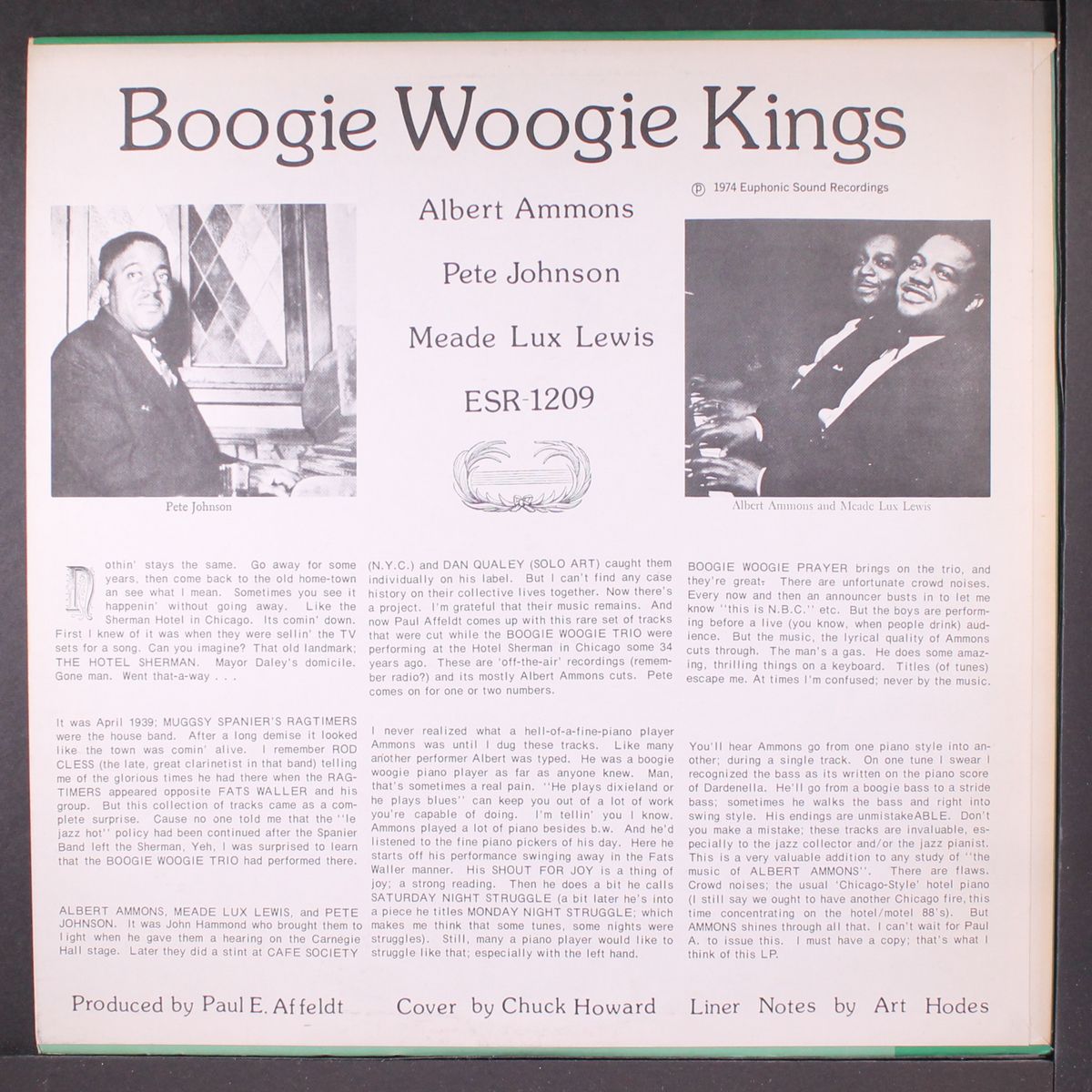 boogie woogie kings by ALBERT AMMONS, PETE JOHNSON, MEADE LUX LEWIS