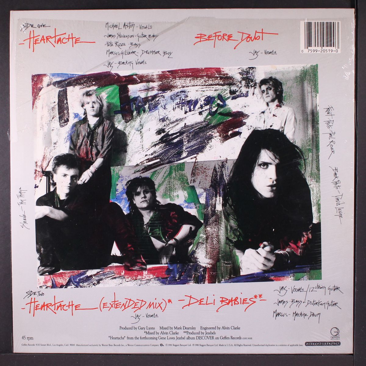 heartache by GENE LOVES JEZEBEL