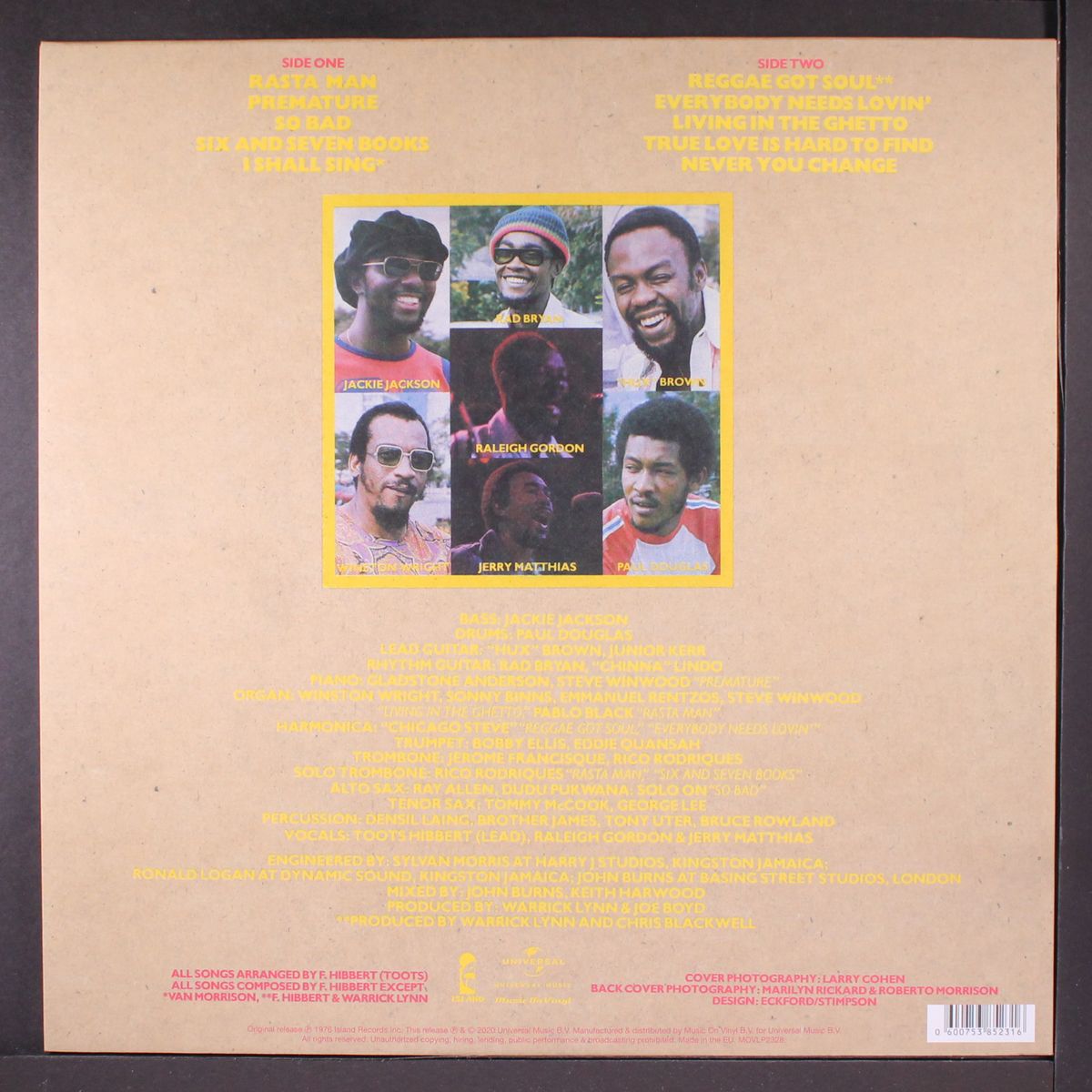 reggae got soul by TOOTS & MAYTALS