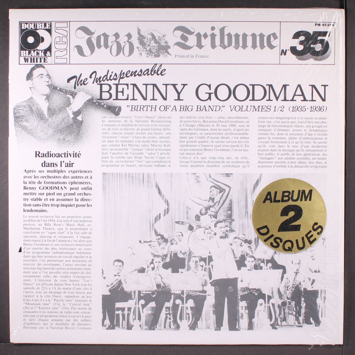 birth of a big band, vols. 1/2 (1935-1936) by BENNY GOODMAN