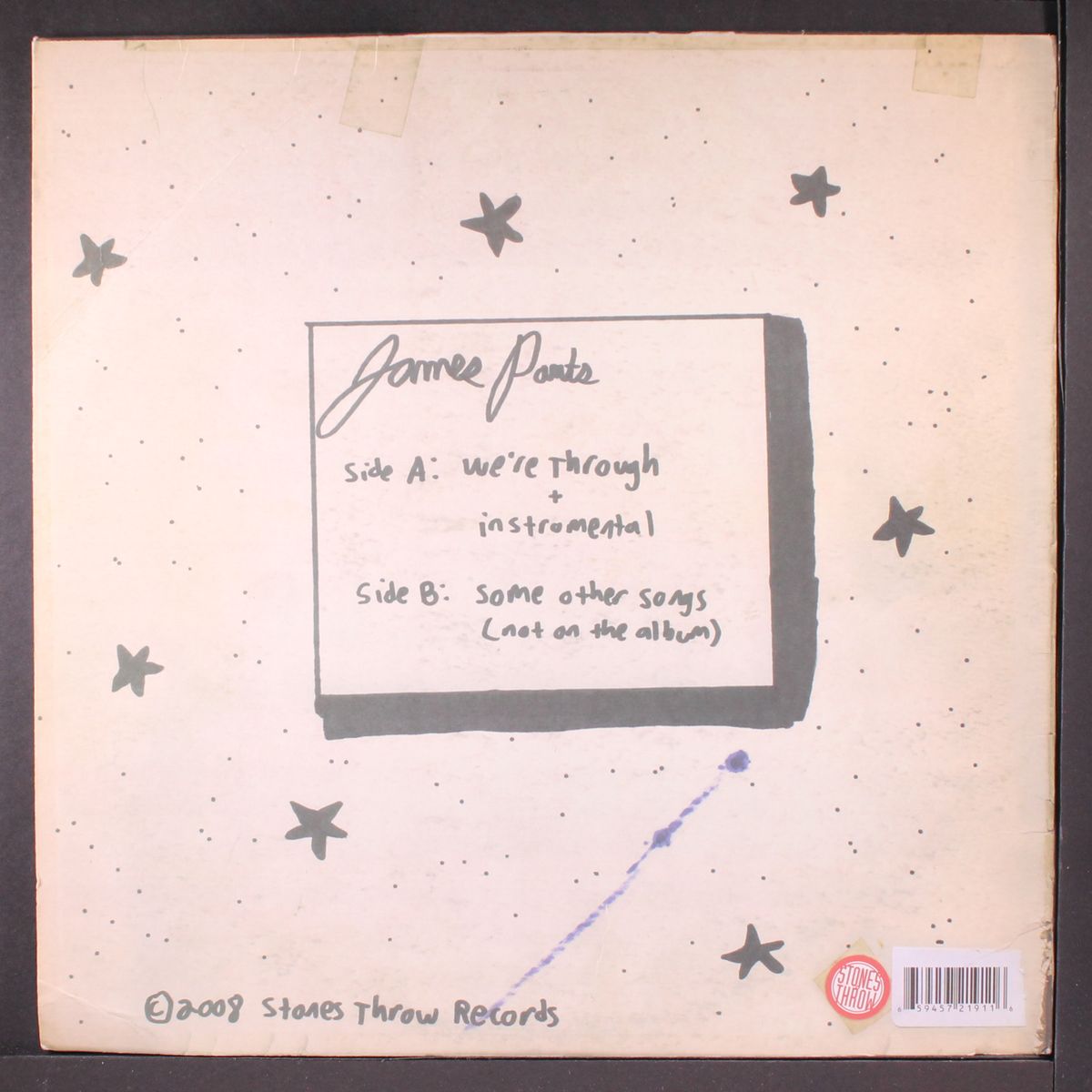 we're through by JAMES PANTS