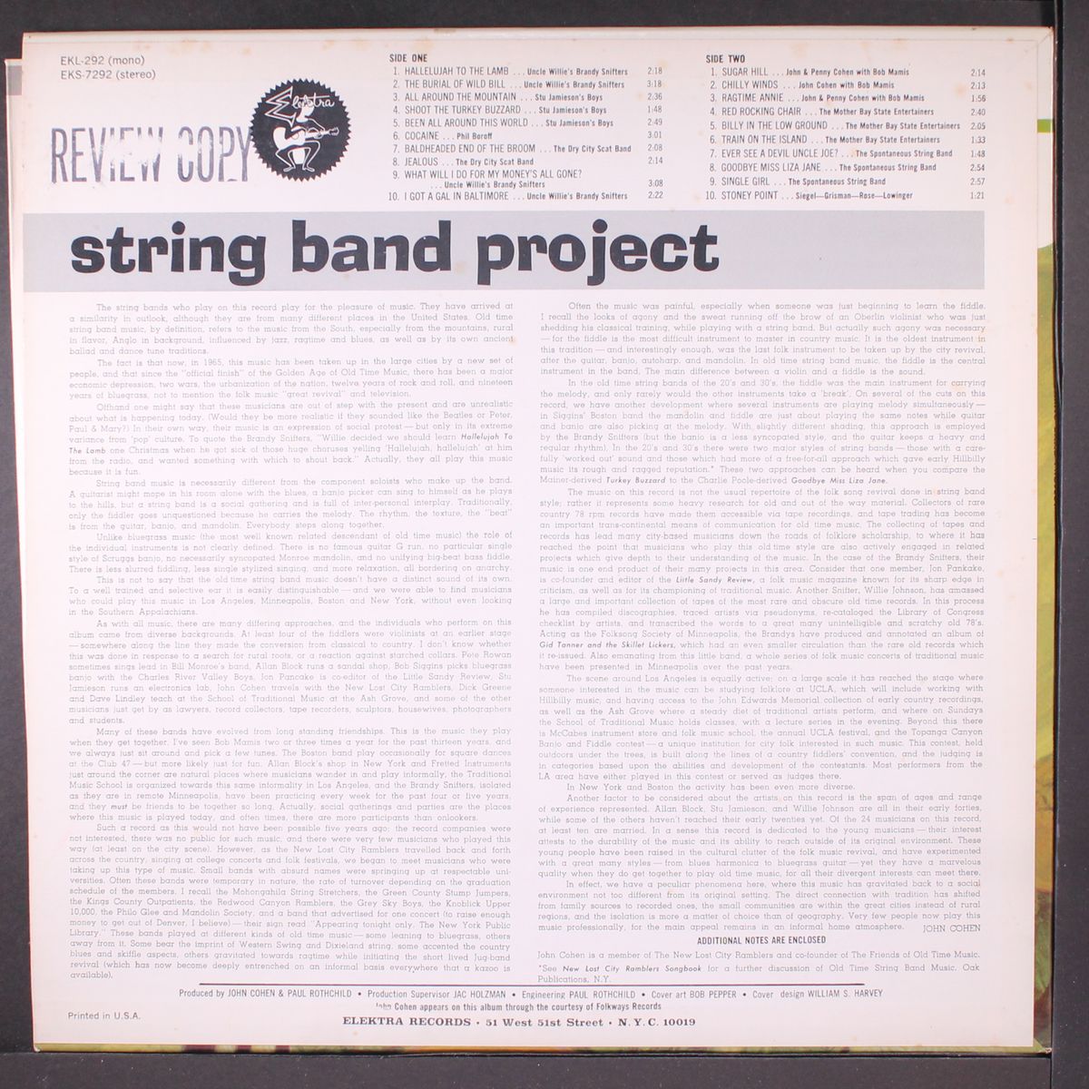 string band project by VARIOUS