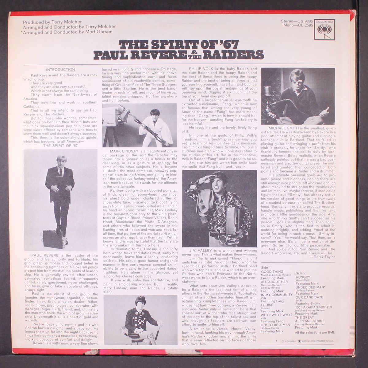 the spirit of '67 by PAUL REVERE & RAIDERS