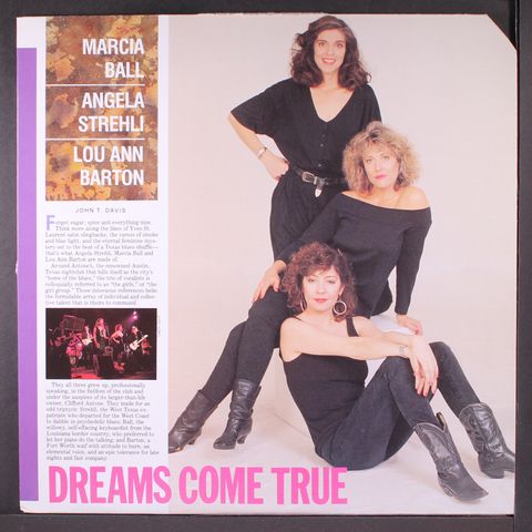 MARCIA BALL, ANGELA STREHLI, LOU ANN BARTON