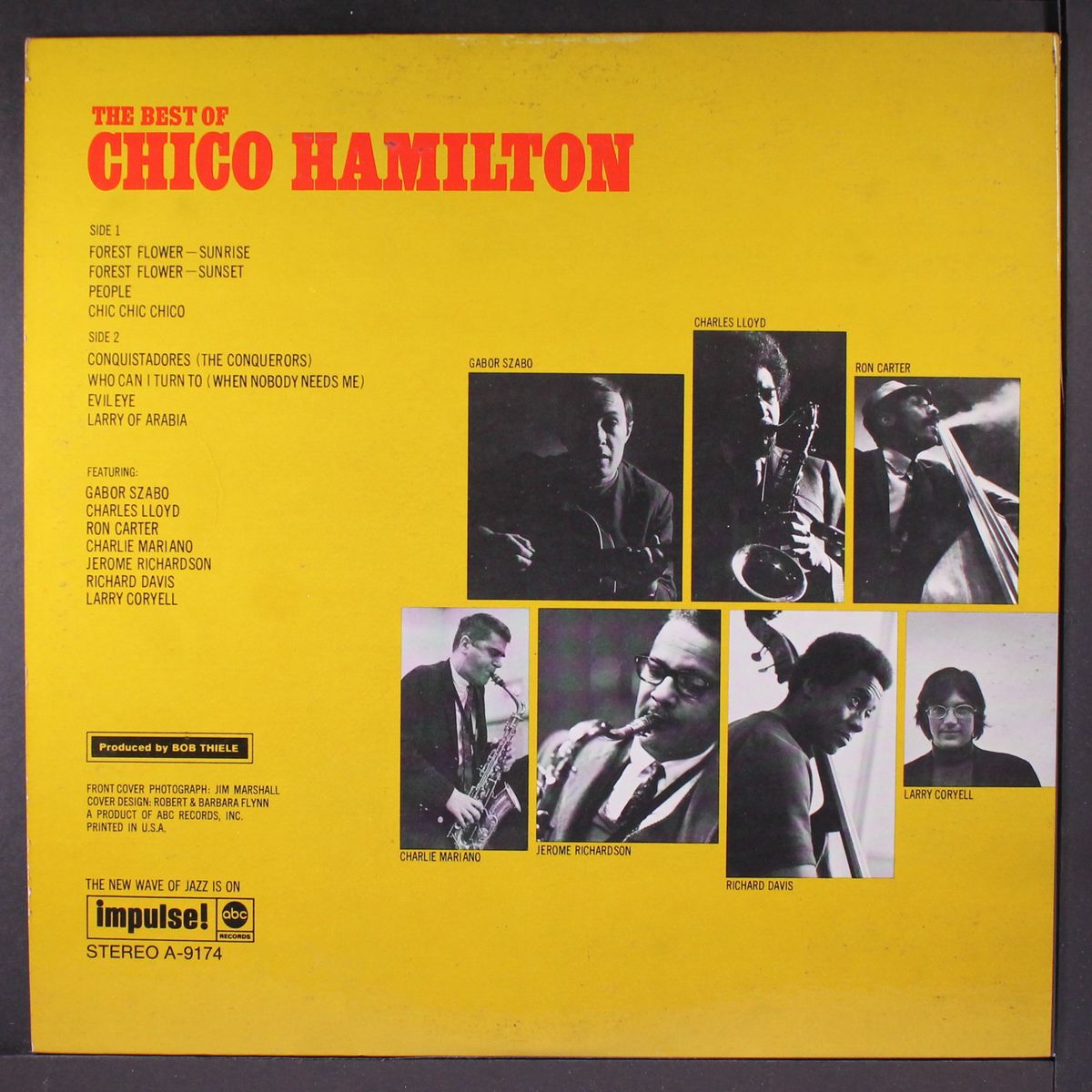 best of by CHICO HAMILTON
