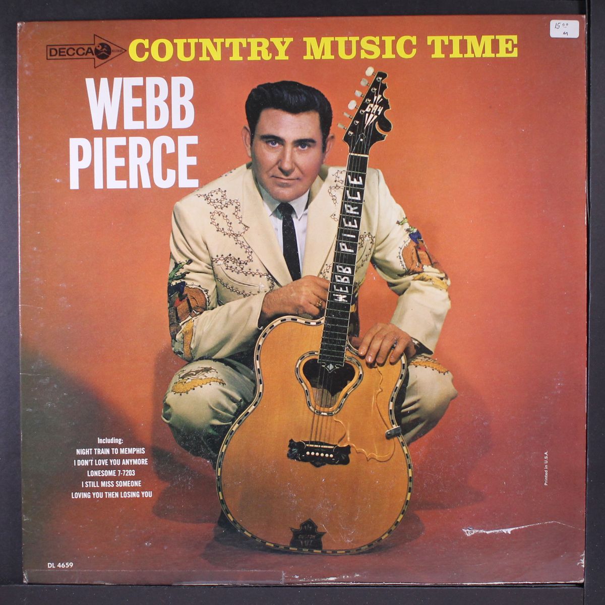 country music time by WEBB PIERCE